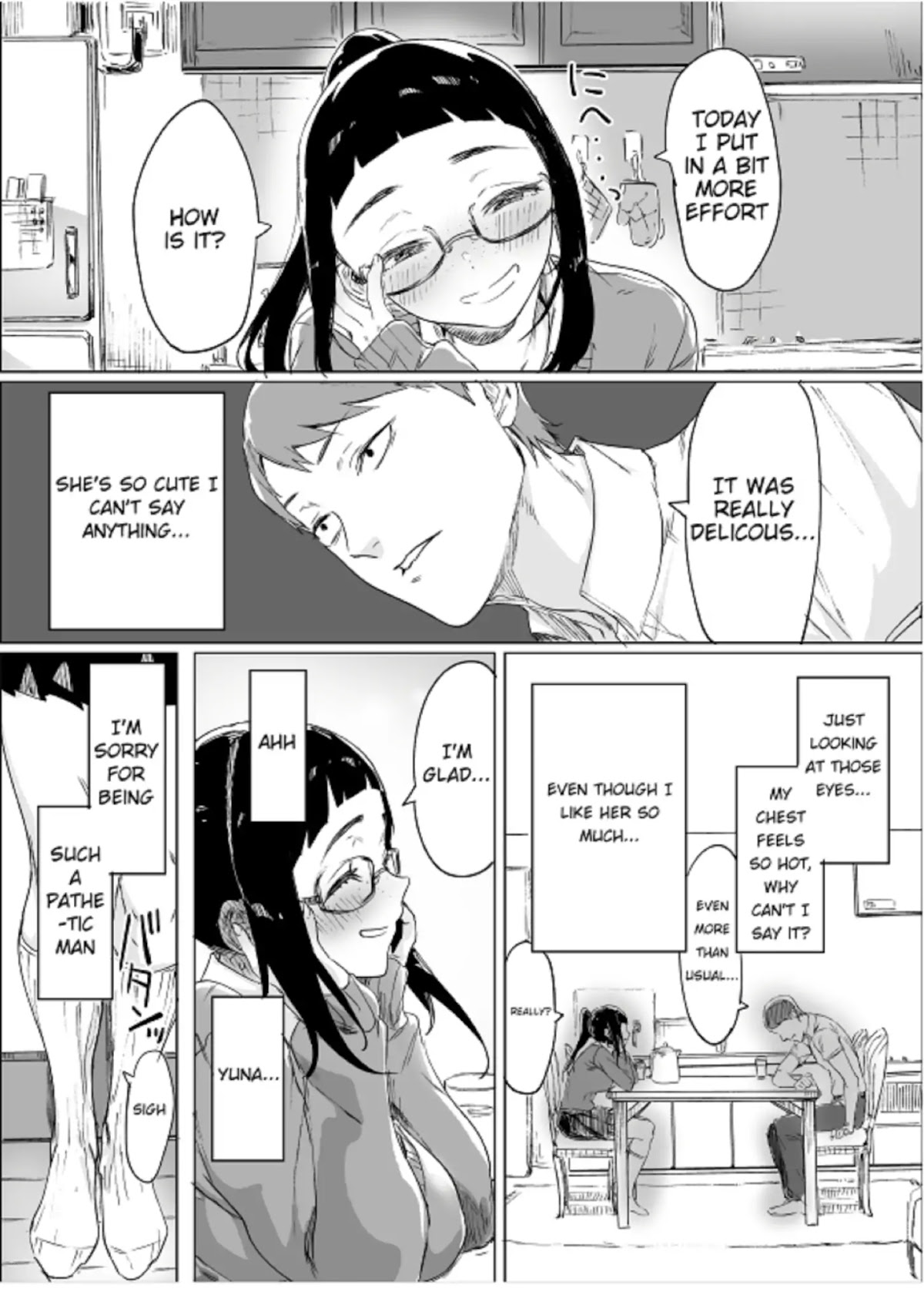Confessing to My Childhood Friend Who’s Worried She’s Plain Chapter 2 - Page 3