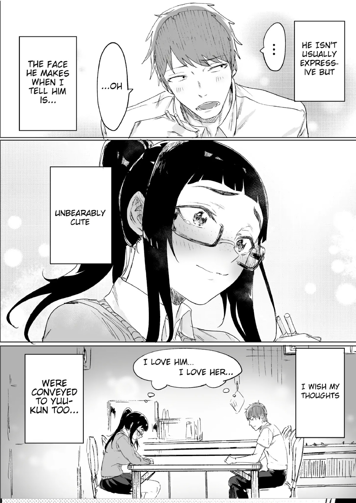Confessing to My Childhood Friend Who’s Worried She’s Plain Chapter 3 - Page 4