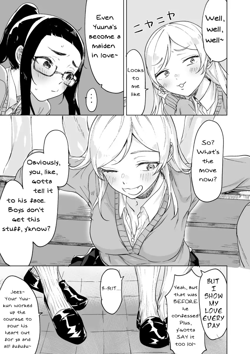 Confessing to My Childhood Friend Who’s Worried She’s Plain Chapter 4 - Page 3