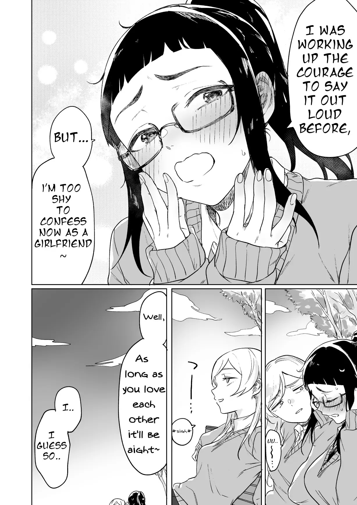 Confessing to My Childhood Friend Who’s Worried She’s Plain Chapter 4 - Page 4