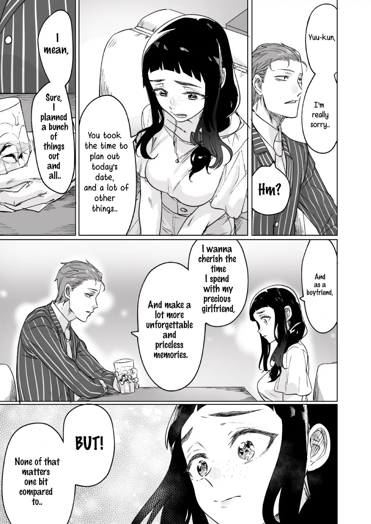 Confessing to My Childhood Friend Who’s Worried She’s Plain Chapter 8 - Page 3