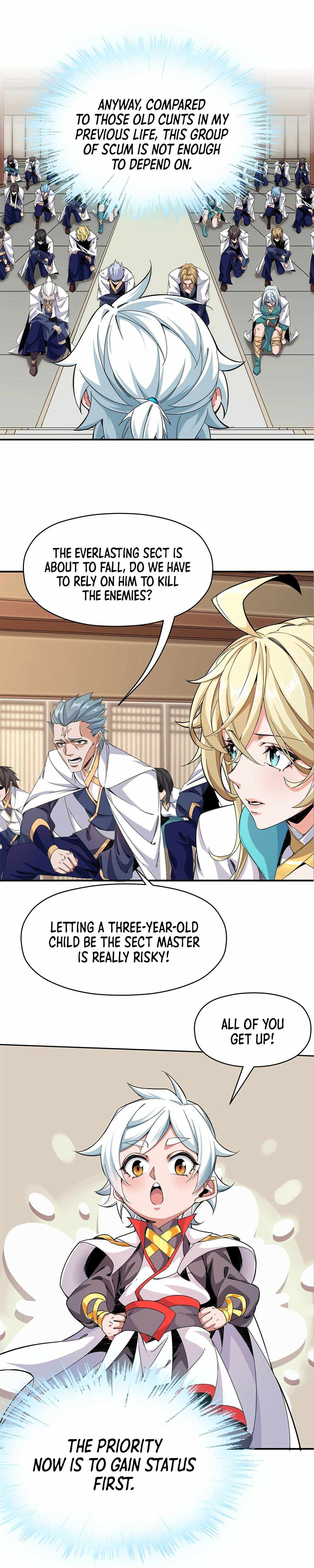 Crazy, A Three-Year-Old Sect Master?! Chapter 1 - Page 12