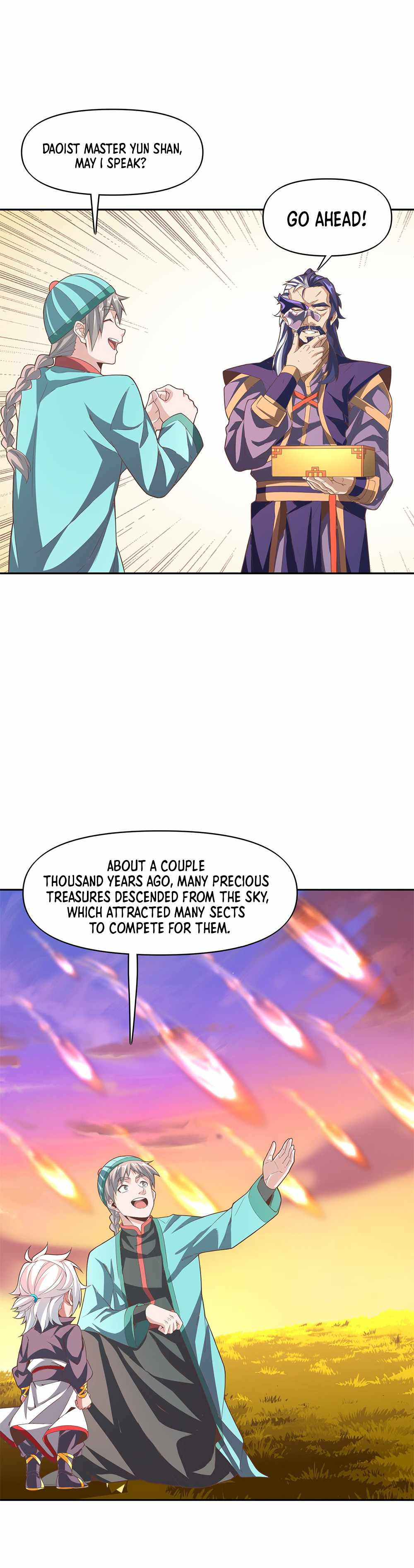 Crazy, A Three-Year-Old Sect Master?! Chapter 13 - Page 8