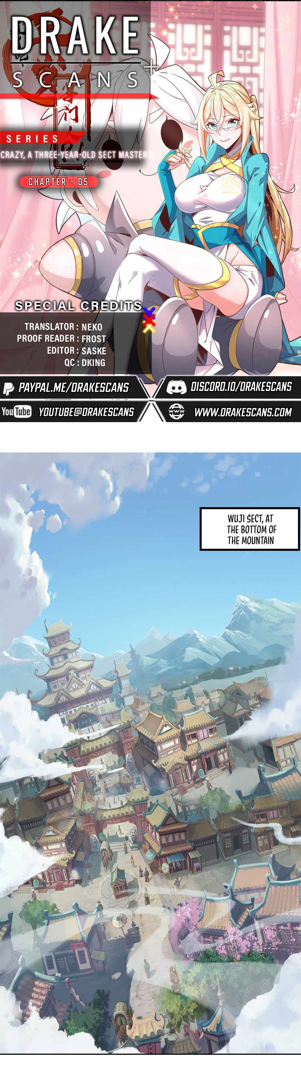 Crazy, A Three-Year-Old Sect Master?! Chapter 6 - Page 1