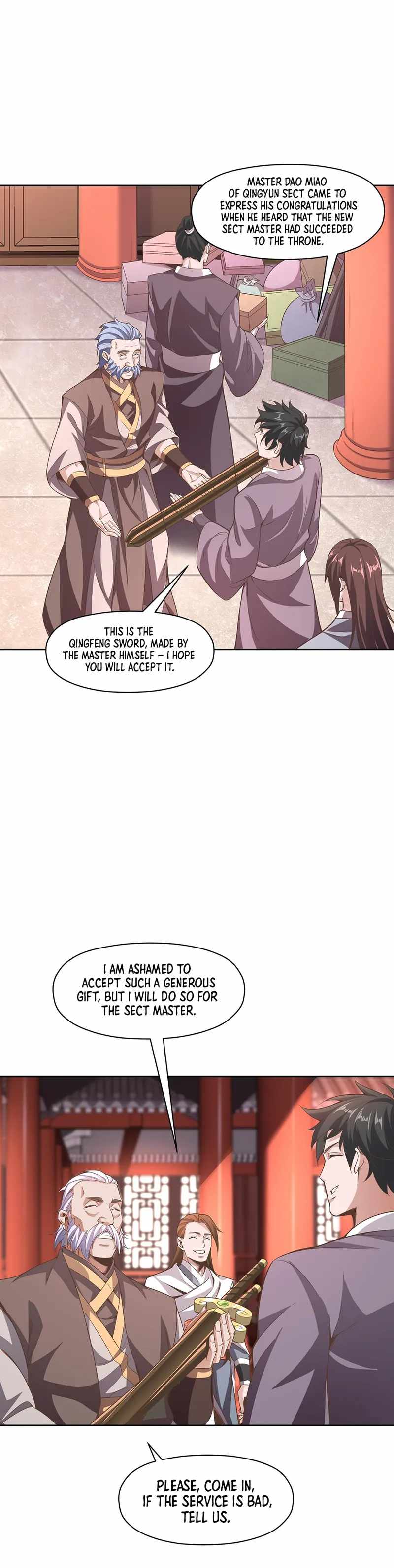 Crazy, A Three-Year-Old Sect Master?! Chapter 9 - Page 2