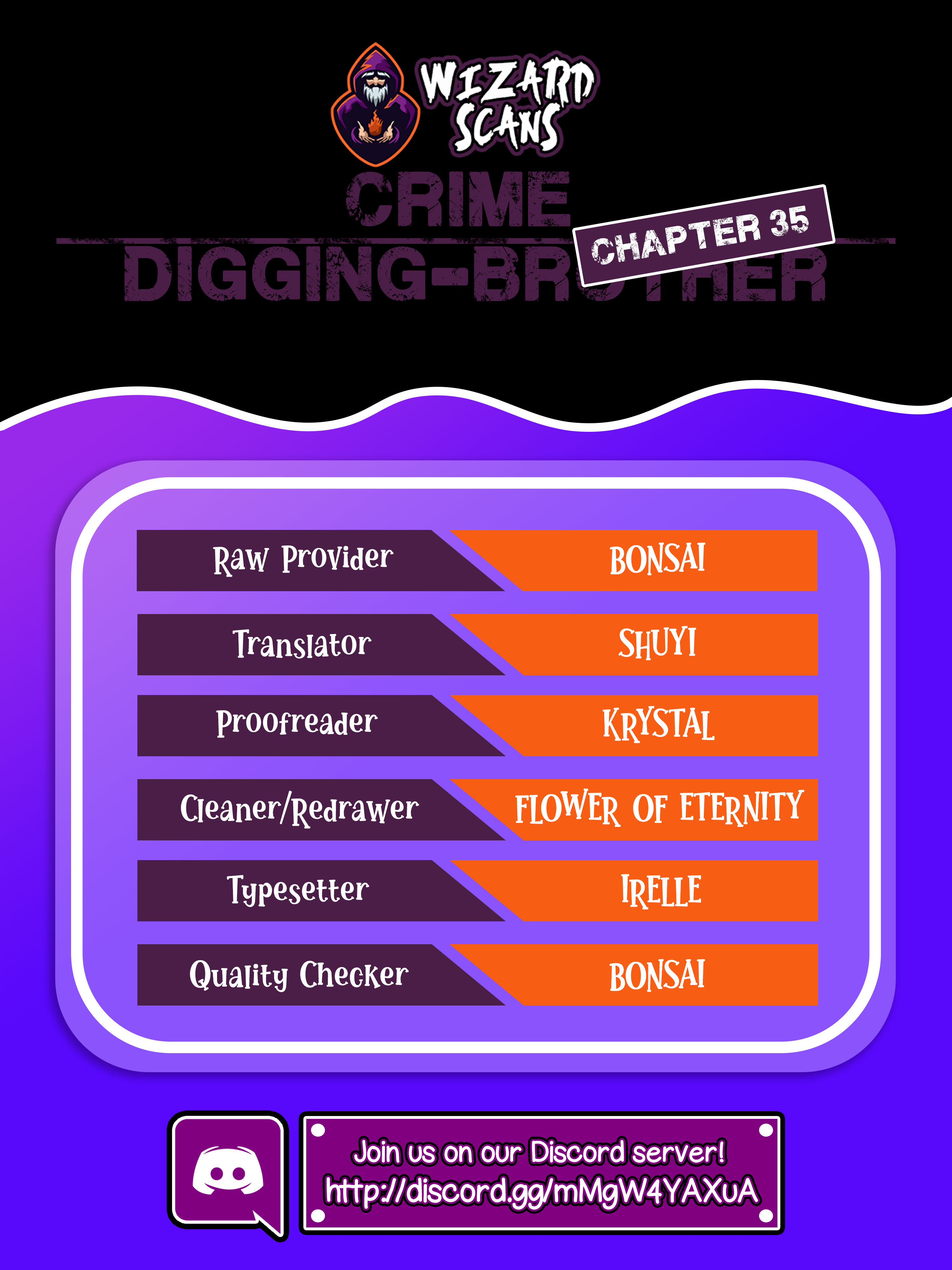 Crime Digging-Brother Chapter 35 - Page 1