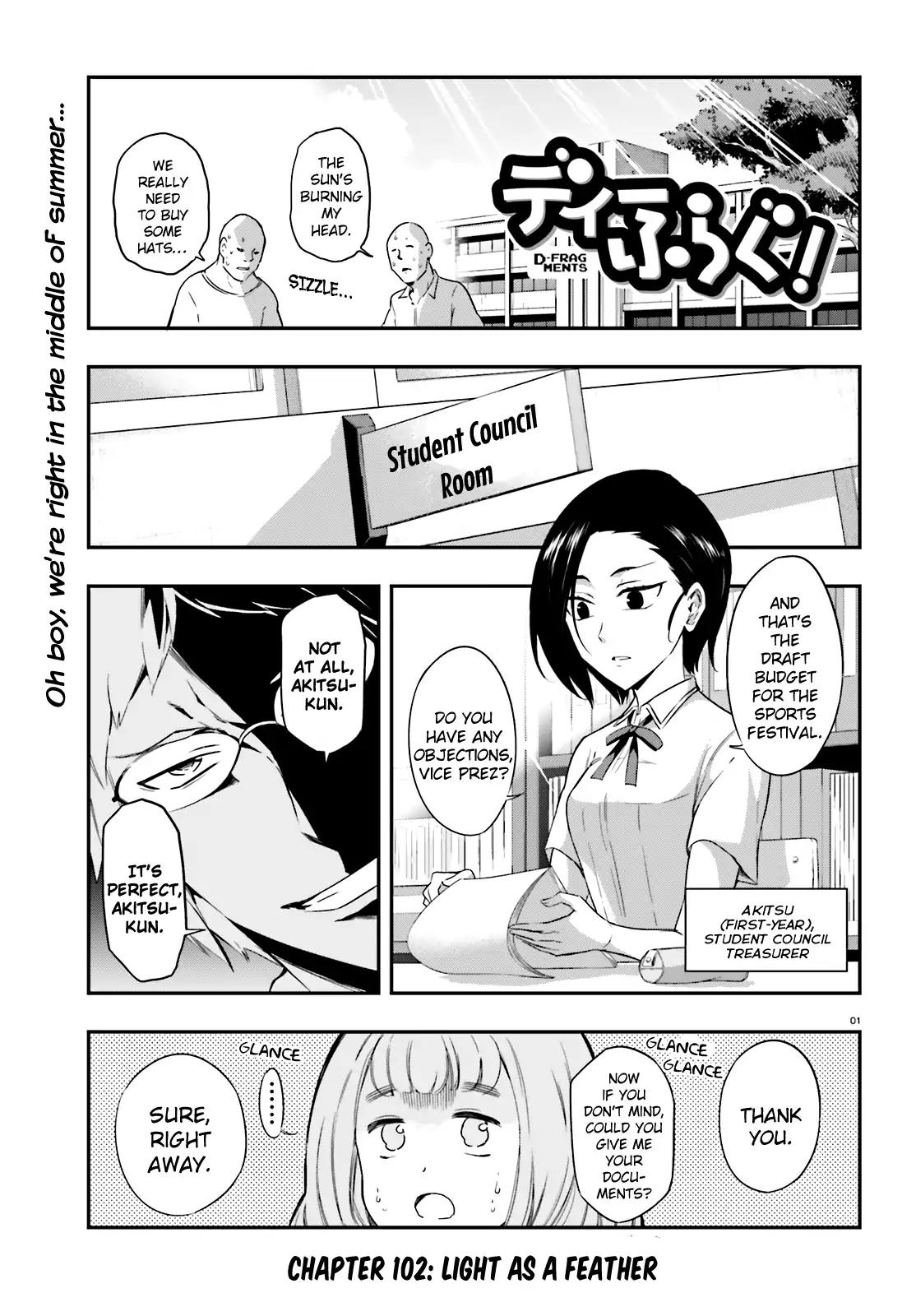 D-Frag! Chapter 102 - Page 0