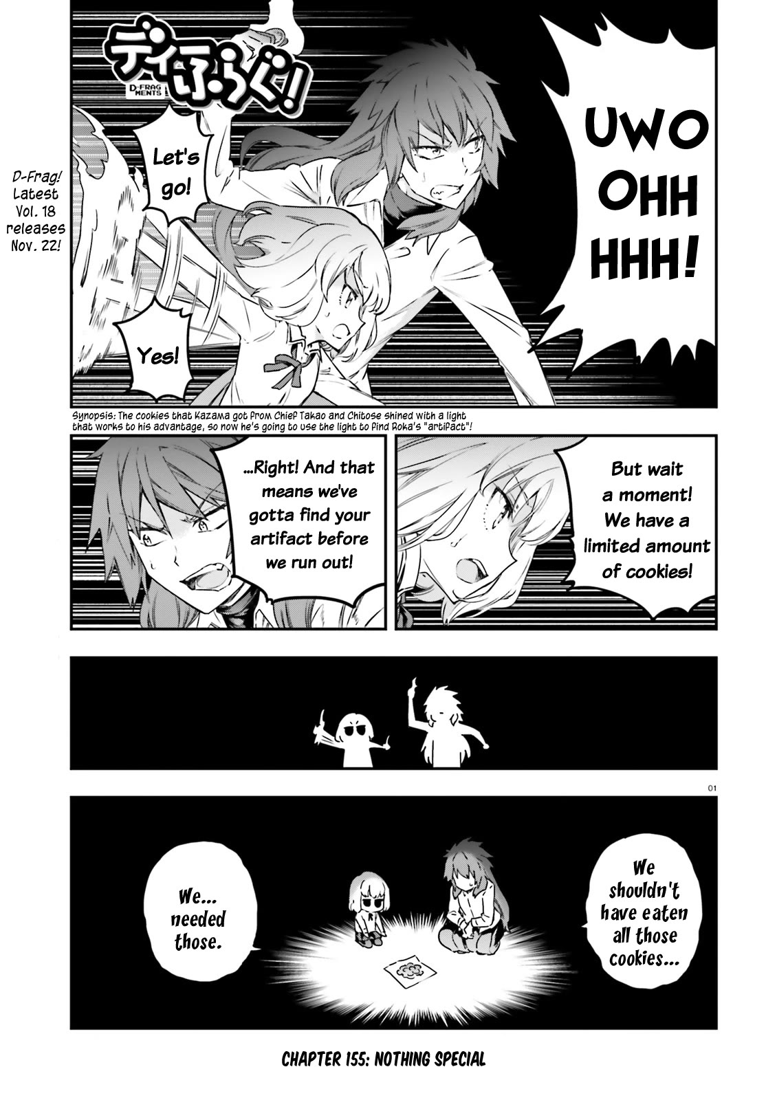 D-Frag! Chapter 155 - Page 0