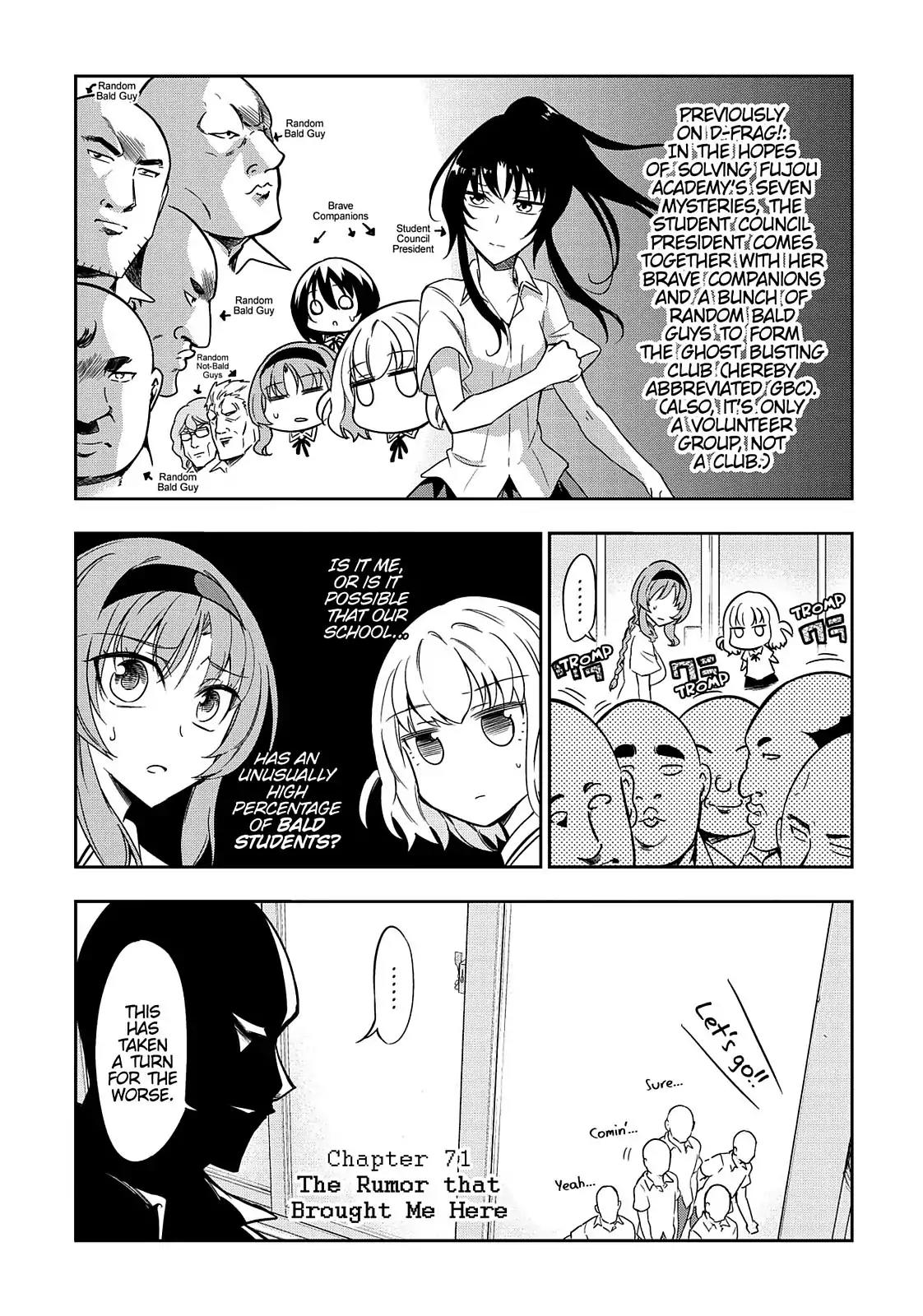 D-Frag! Chapter 71 - Page 1