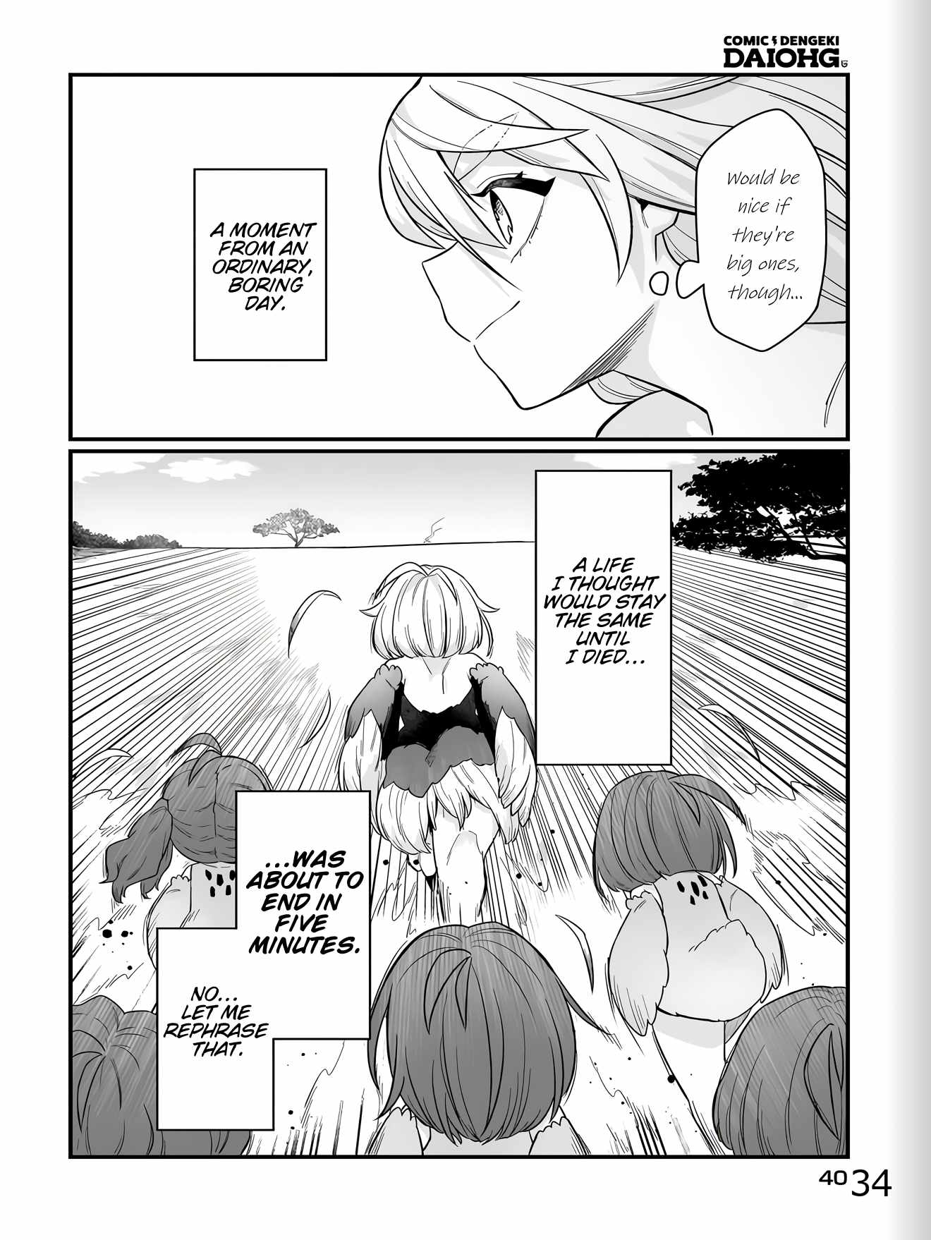 Dachoujuujin no wa Chamecha Musou Aho Kawaii Saikyou Shuzoku no Riidaa ni Narimashita Chapter 1 - Page 33