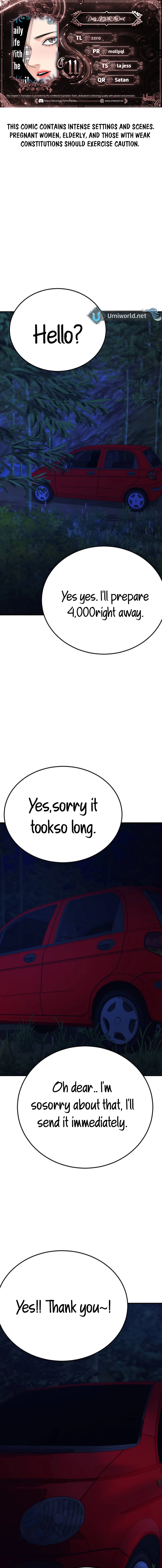 Daily Life With The Devil Chapter 11 - Page 1