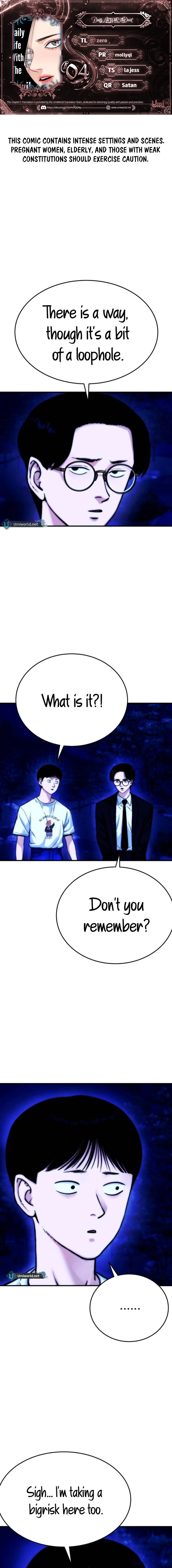 Daily Life With The Devil Chapter 4 - Page 1