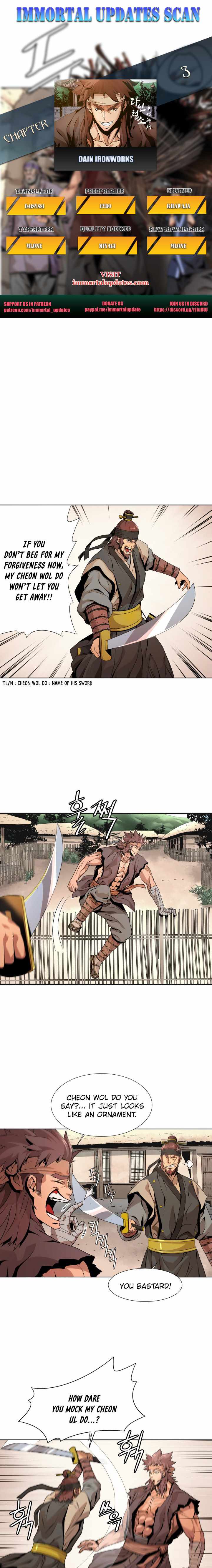 Dain Ironworks Chapter 3 - Page 1