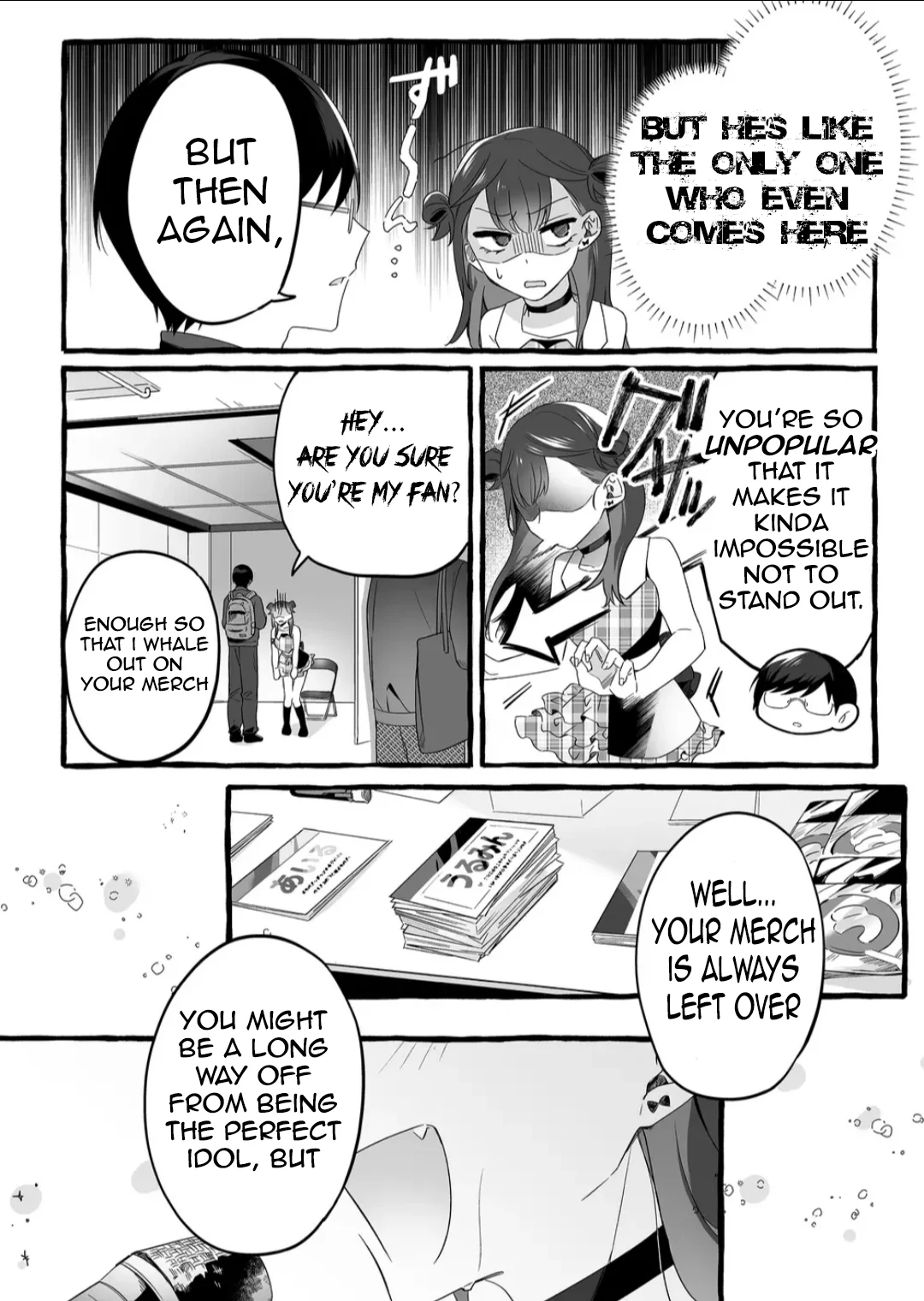 Damedol to Sekai ni Hitori Dake no Fan Chapter 1 - Page 11
