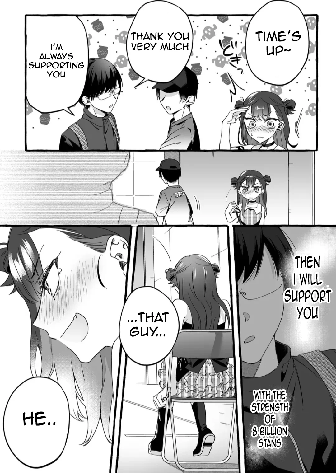 Damedol to Sekai ni Hitori Dake no Fan Chapter 1 - Page 15