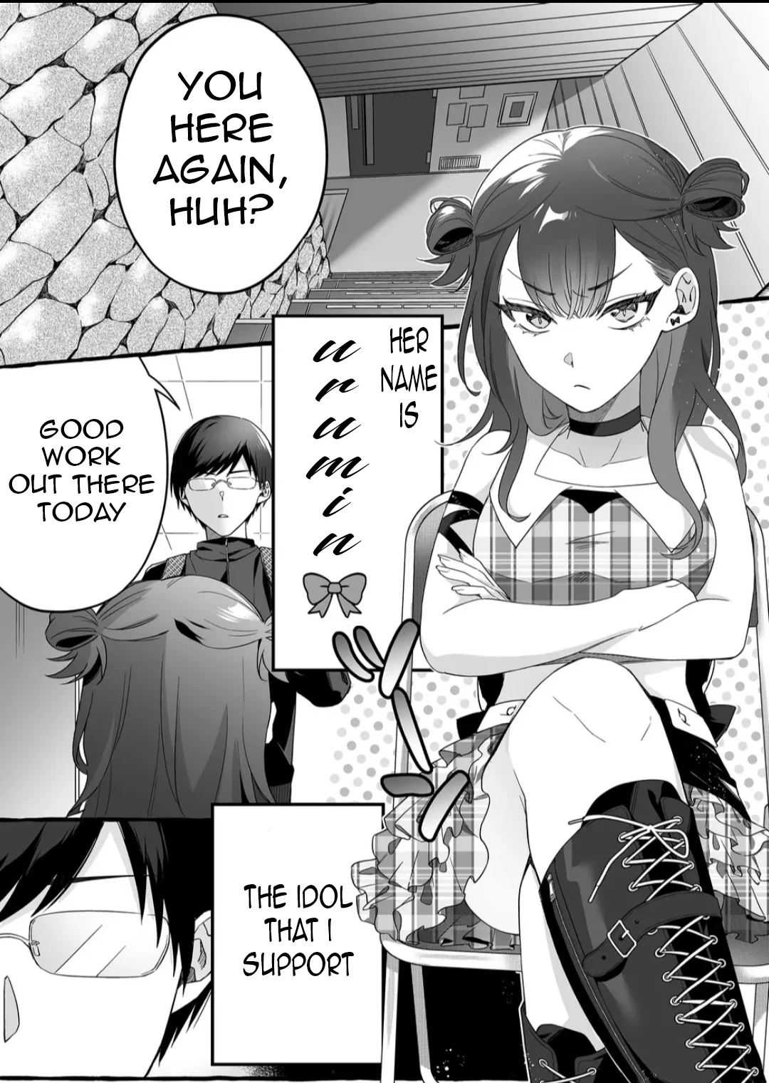 Damedol to Sekai ni Hitori Dake no Fan Chapter 1 - Page 4