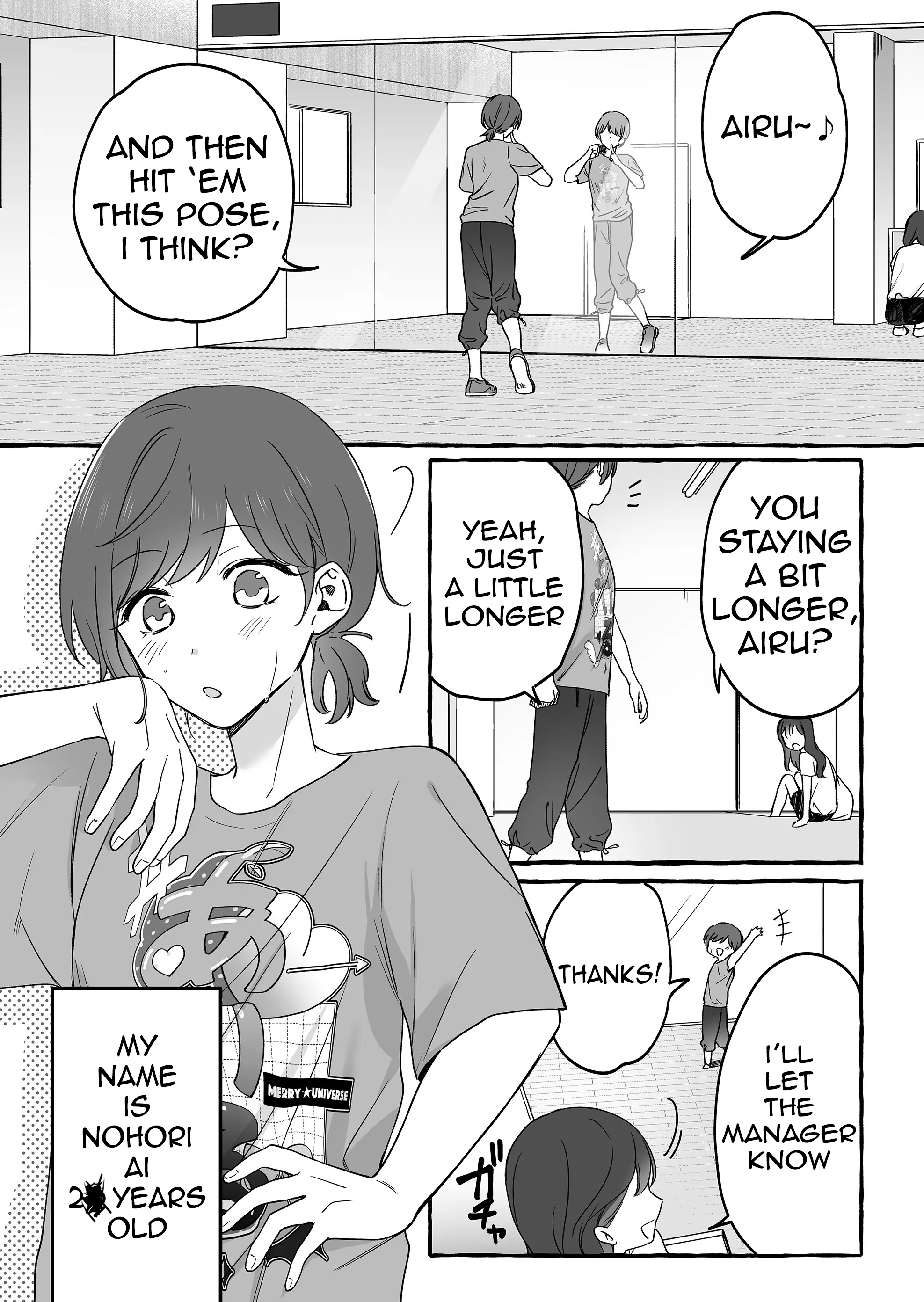 Damedol to Sekai ni Hitori Dake no Fan Chapter 12 - Page 2