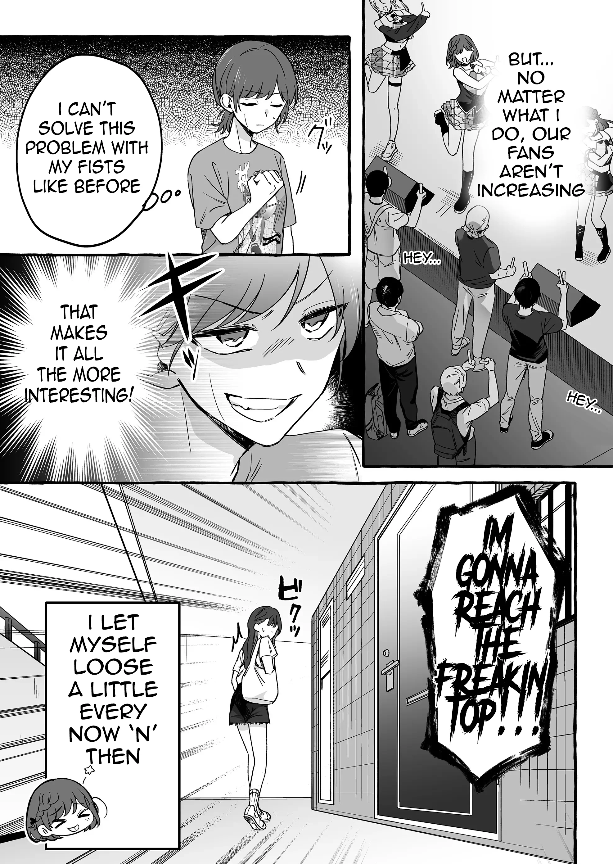Damedol to Sekai ni Hitori Dake no Fan Chapter 12 - Page 4