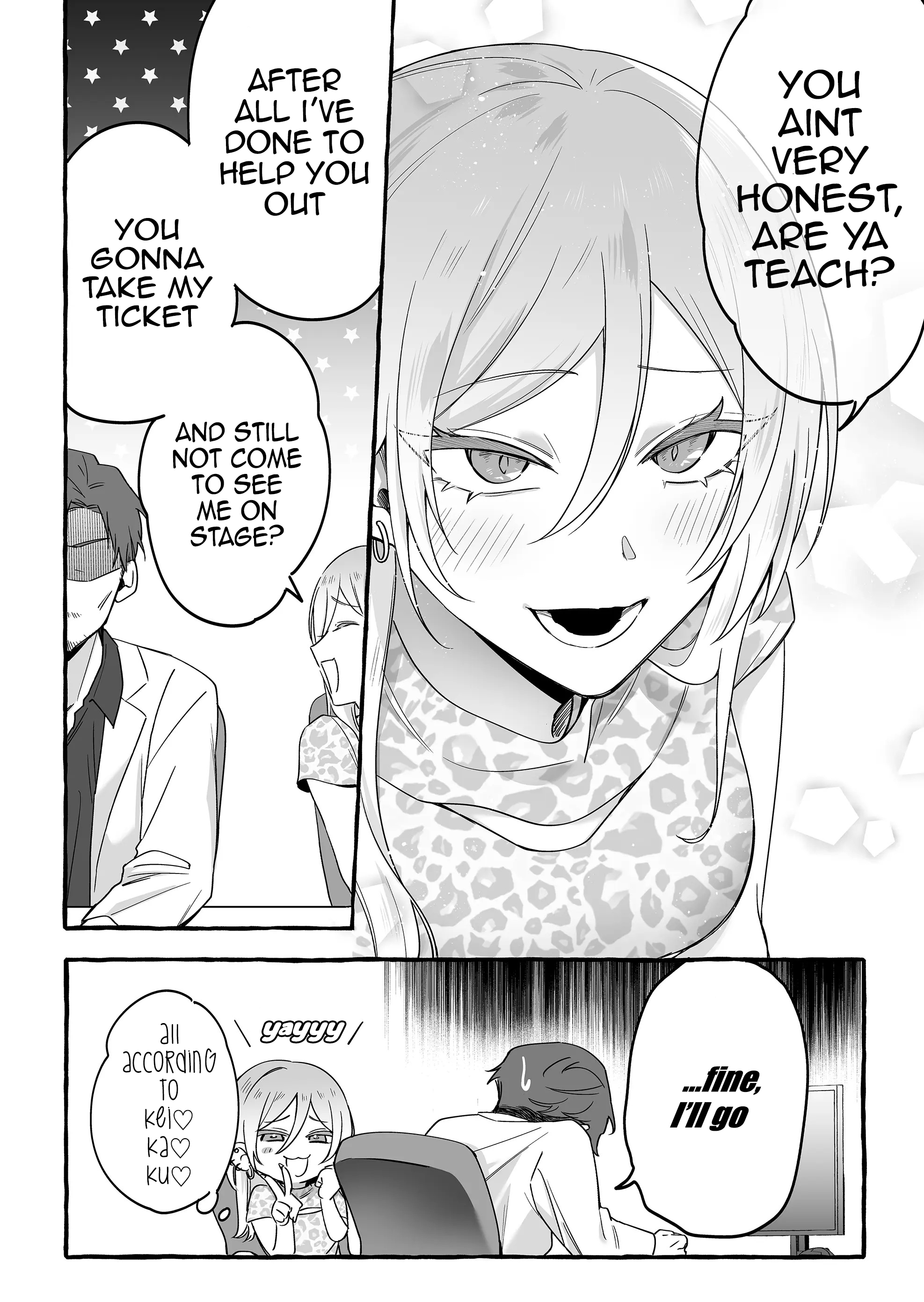 Damedol to Sekai ni Hitori Dake no Fan Chapter 14 - Page 14