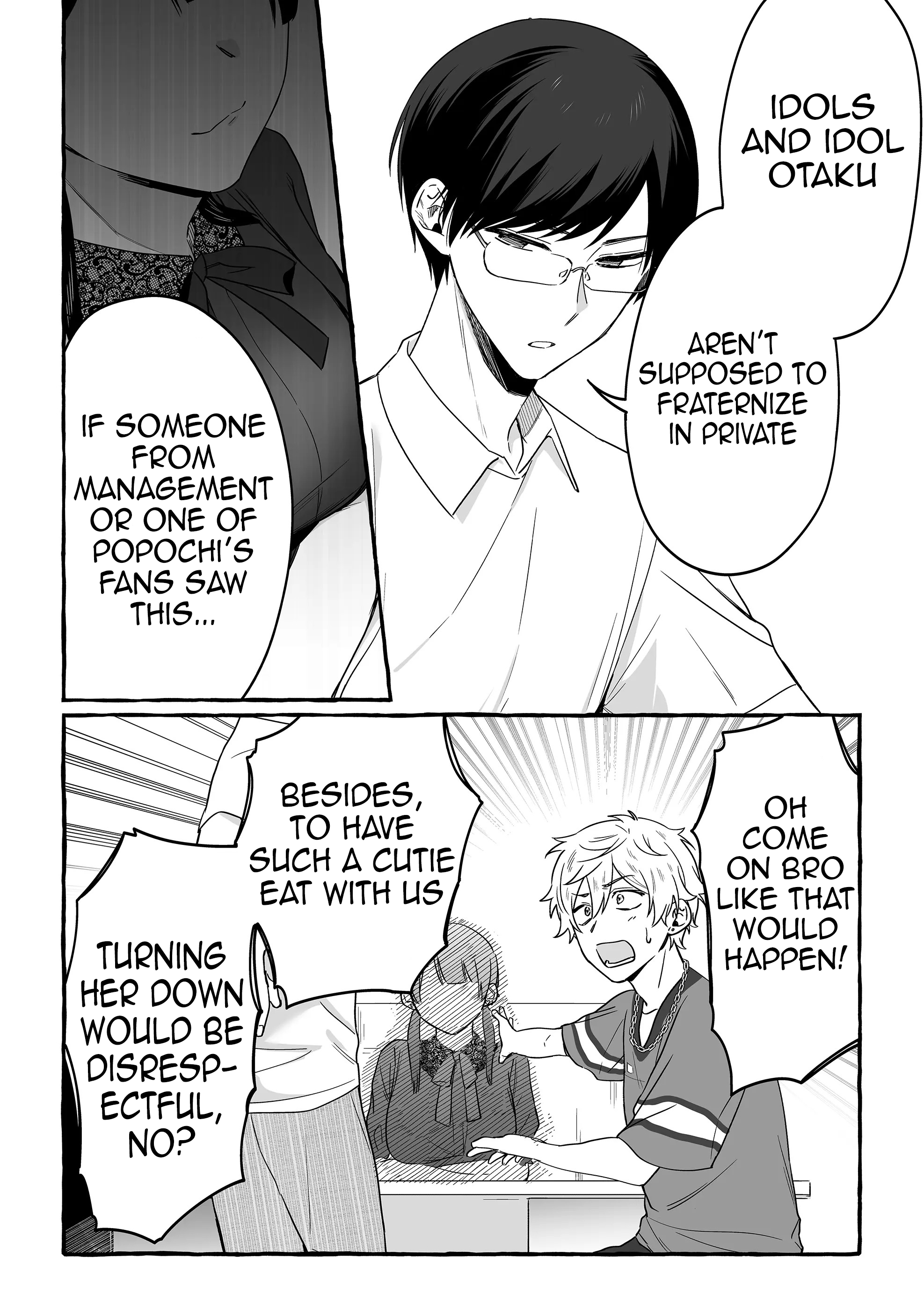 Damedol to Sekai ni Hitori Dake no Fan Chapter 16 - Page 7