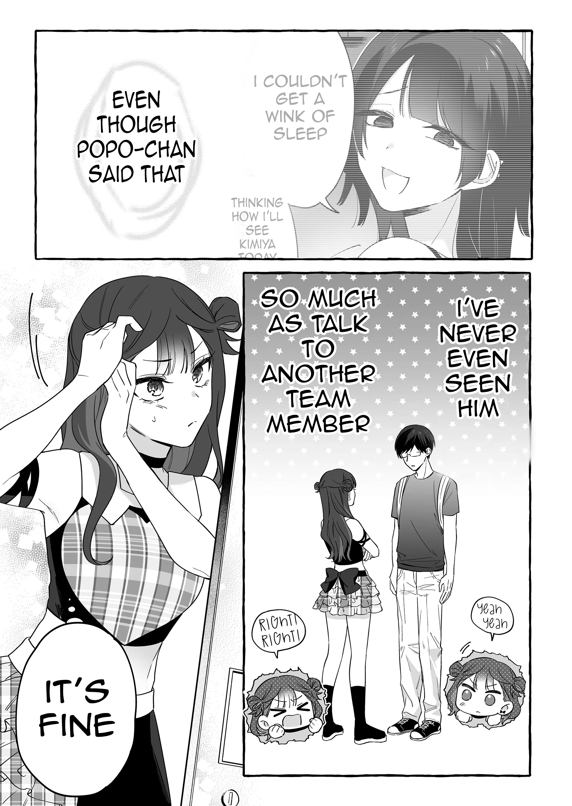 Damedol to Sekai ni Hitori Dake no Fan Chapter 17 - Page 15