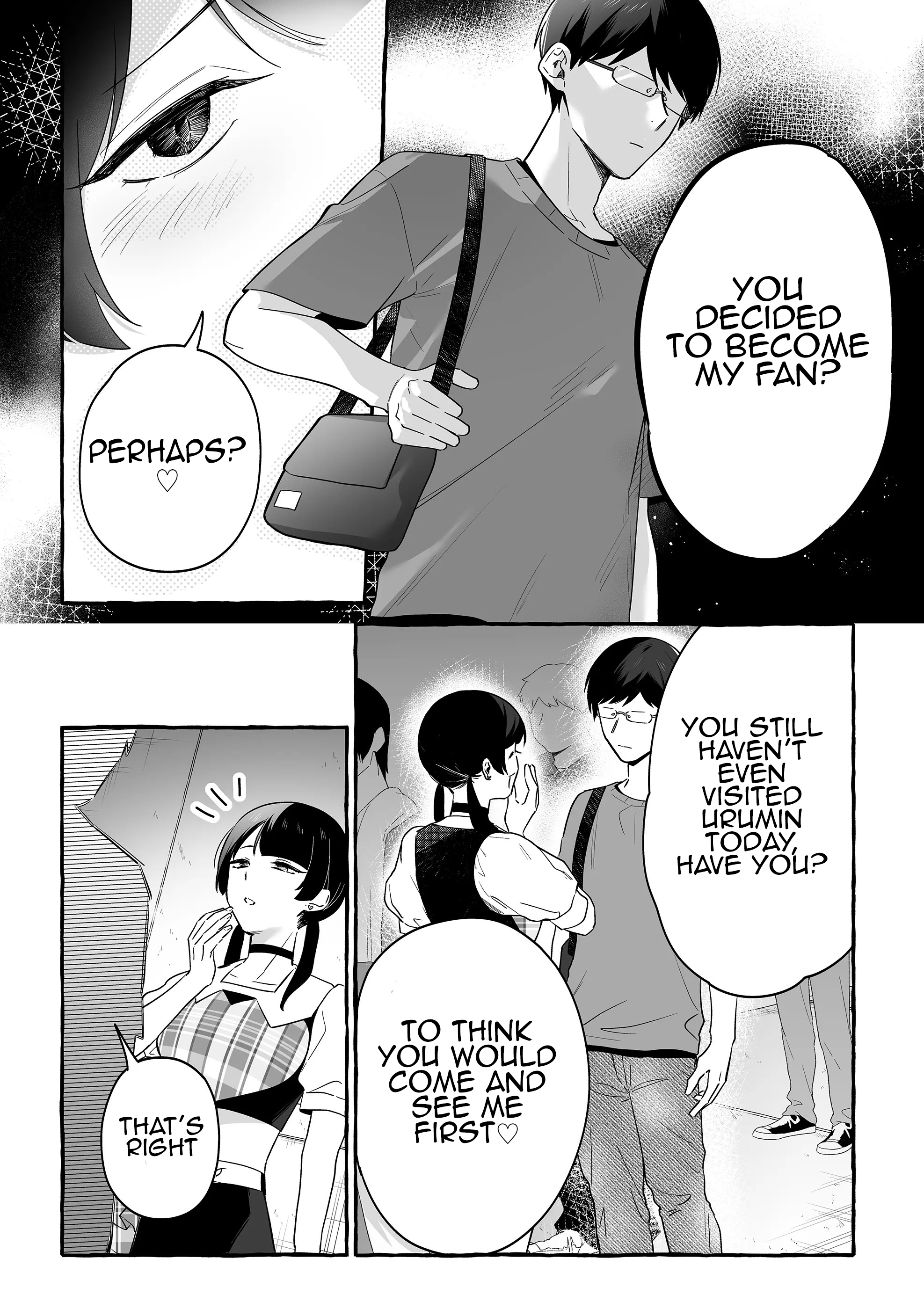 Damedol to Sekai ni Hitori Dake no Fan Chapter 18 - Page 3
