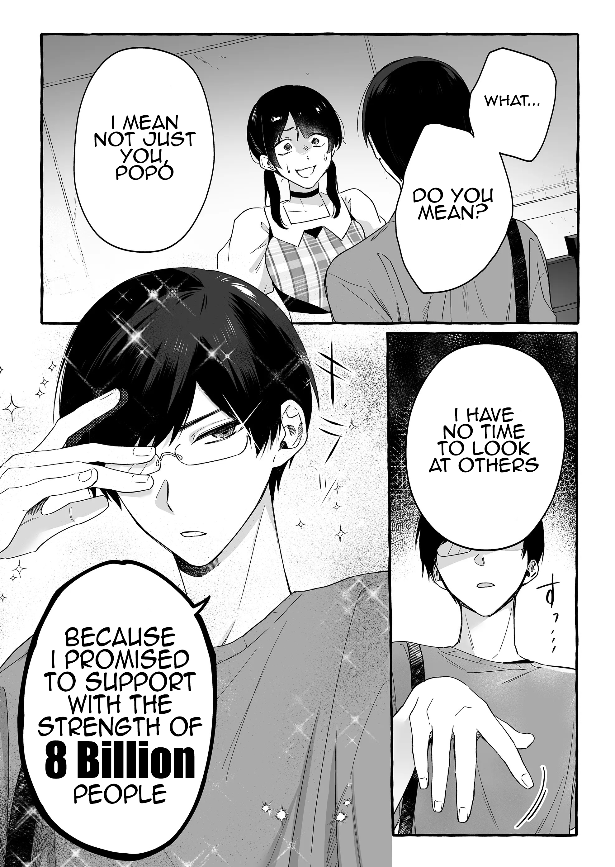 Damedol to Sekai ni Hitori Dake no Fan Chapter 18 - Page 6