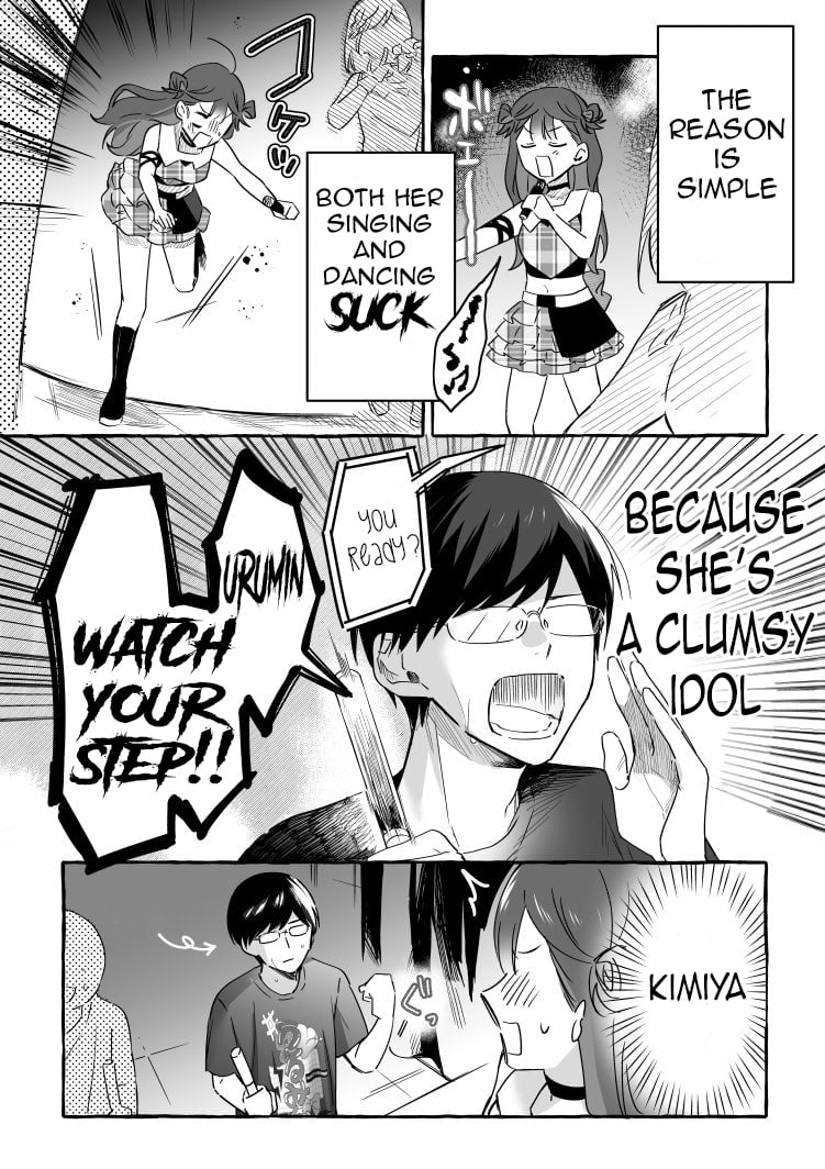 Damedol to Sekai ni Hitori Dake no Fan Chapter 19.7 - Page 2