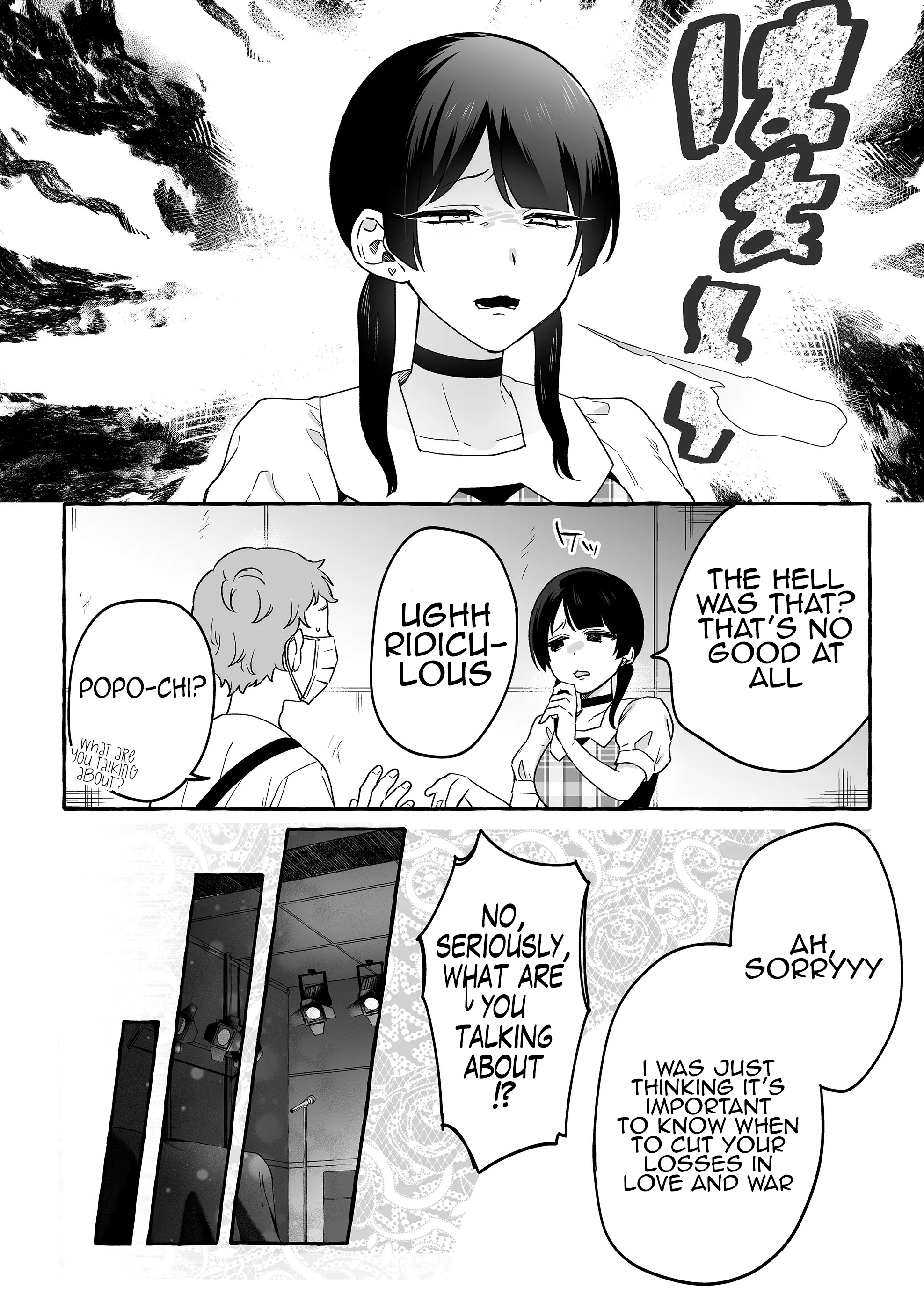Damedol to Sekai ni Hitori Dake no Fan Chapter 19 - Page 4