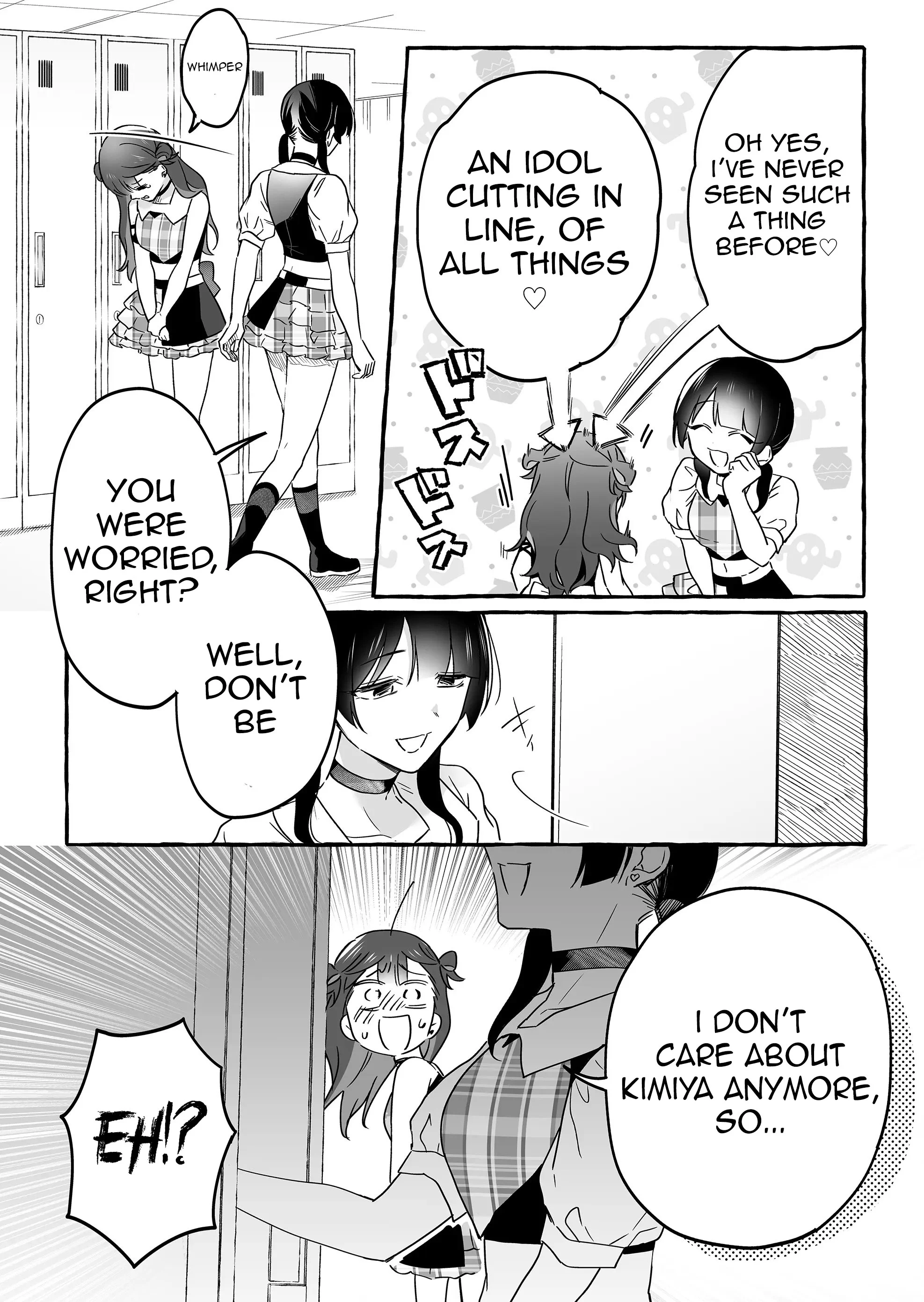 Damedol to Sekai ni Hitori Dake no Fan Chapter 20 - Page 2