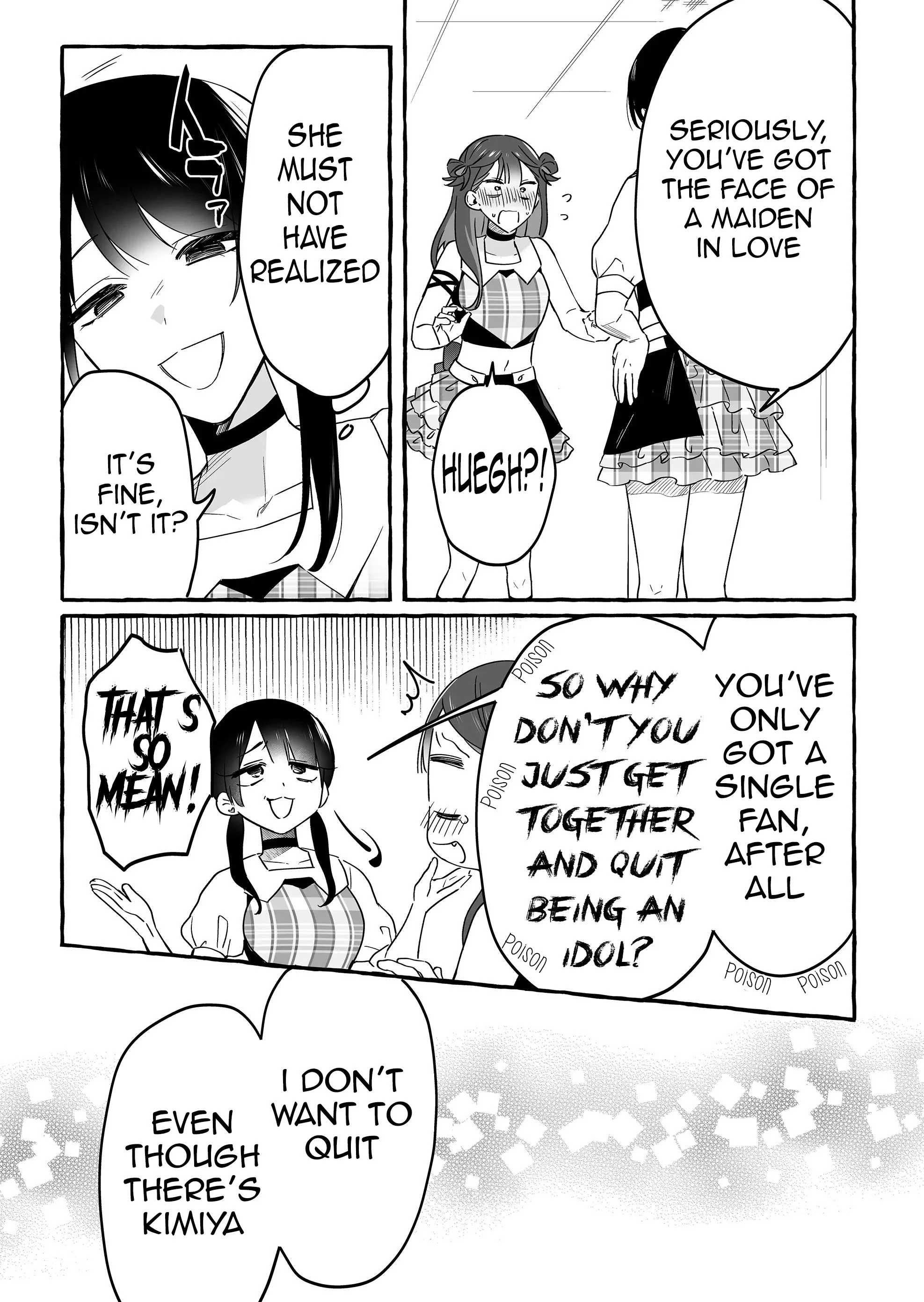 Damedol to Sekai ni Hitori Dake no Fan Chapter 20 - Page 9