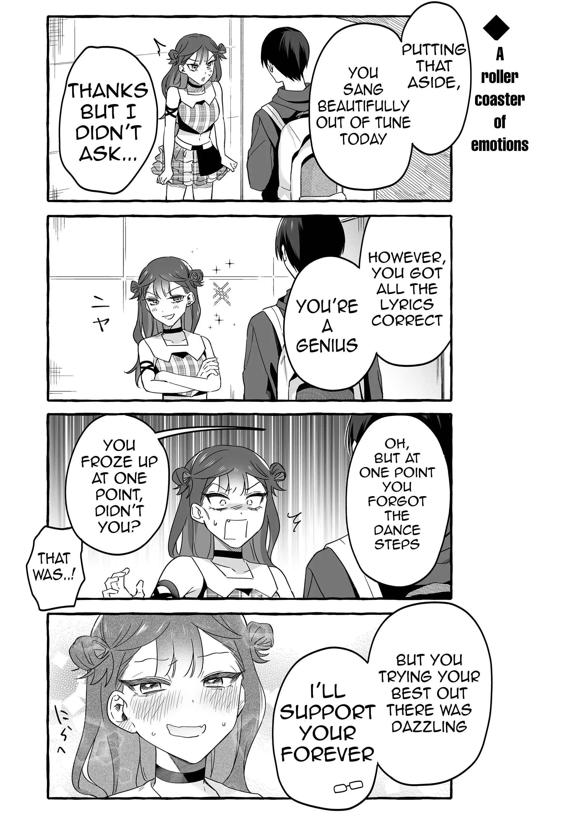 Damedol to Sekai ni Hitori Dake no Fan Chapter 21 - Page 4