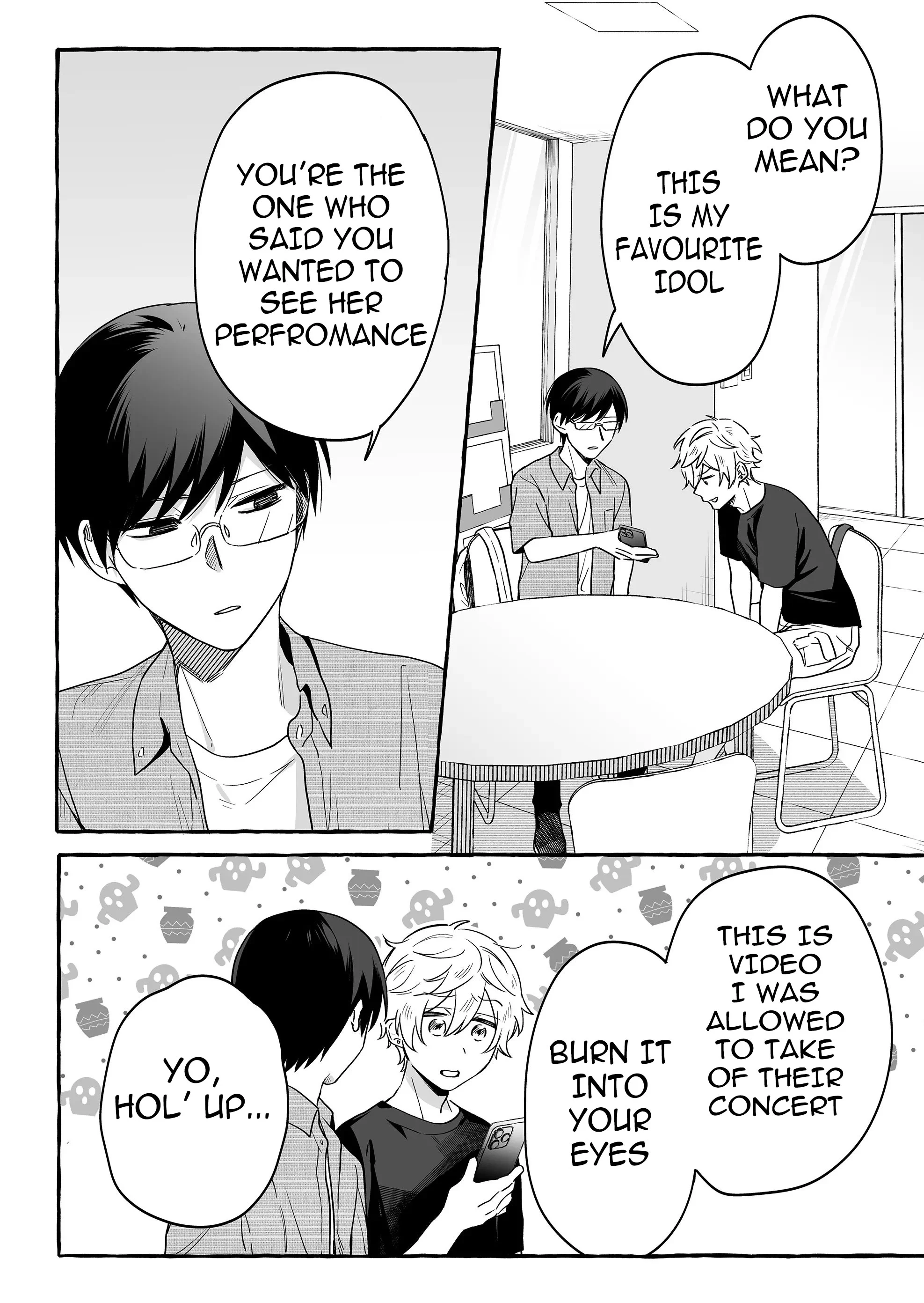 Damedol to Sekai ni Hitori Dake no Fan Chapter 22 - Page 7
