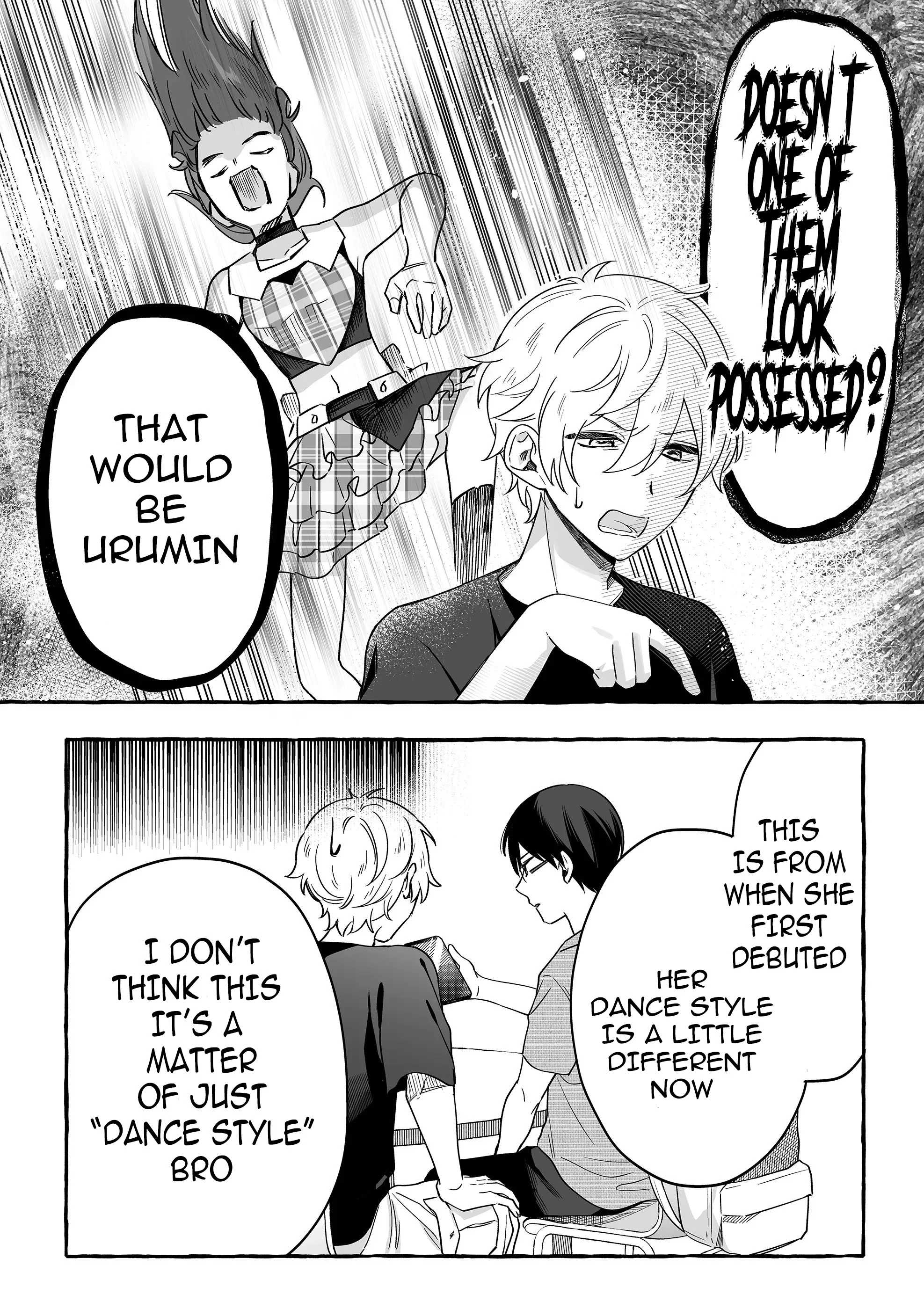 Damedol to Sekai ni Hitori Dake no Fan Chapter 22 - Page 8