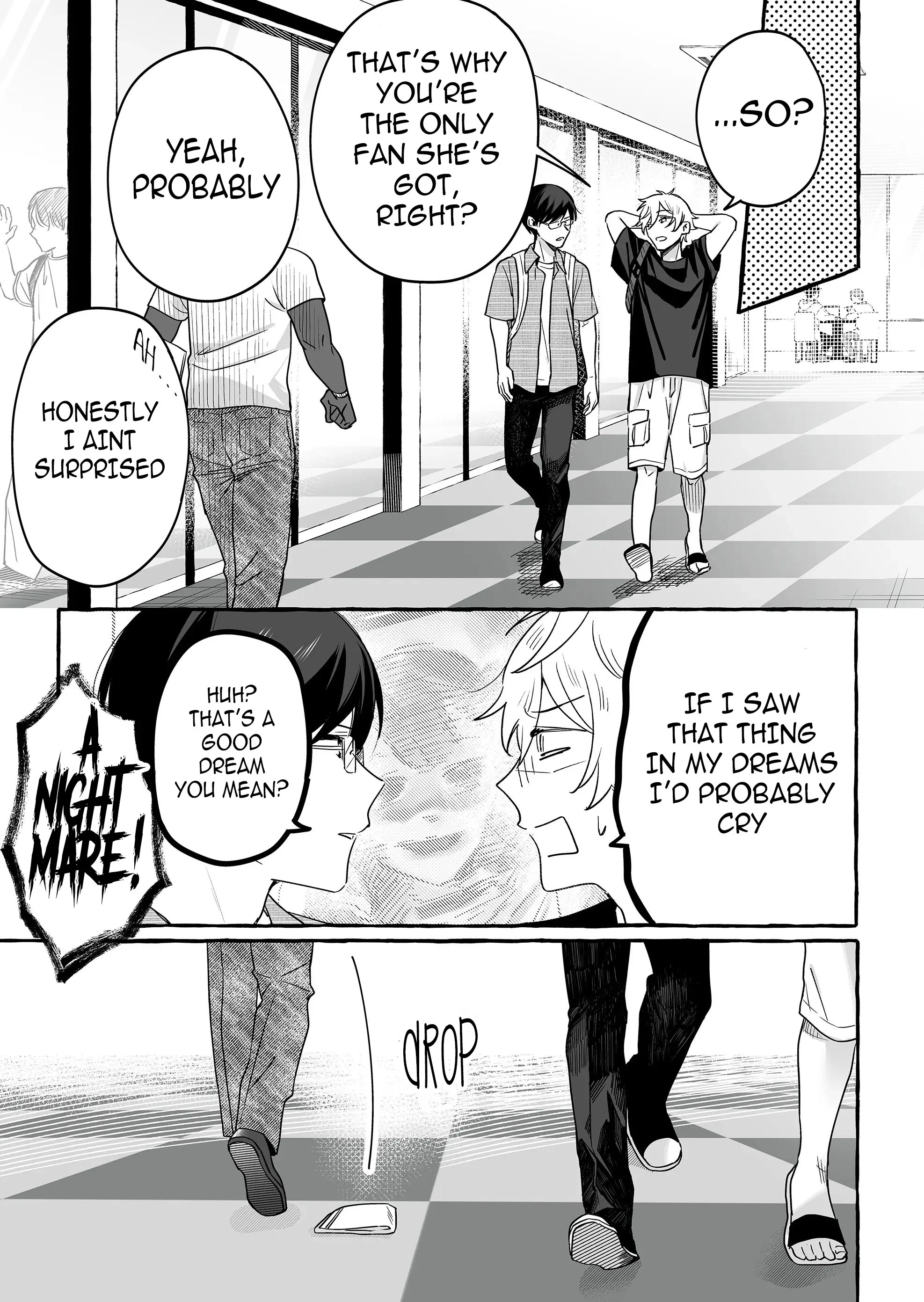 Damedol to Sekai ni Hitori Dake no Fan Chapter 22 - Page 9