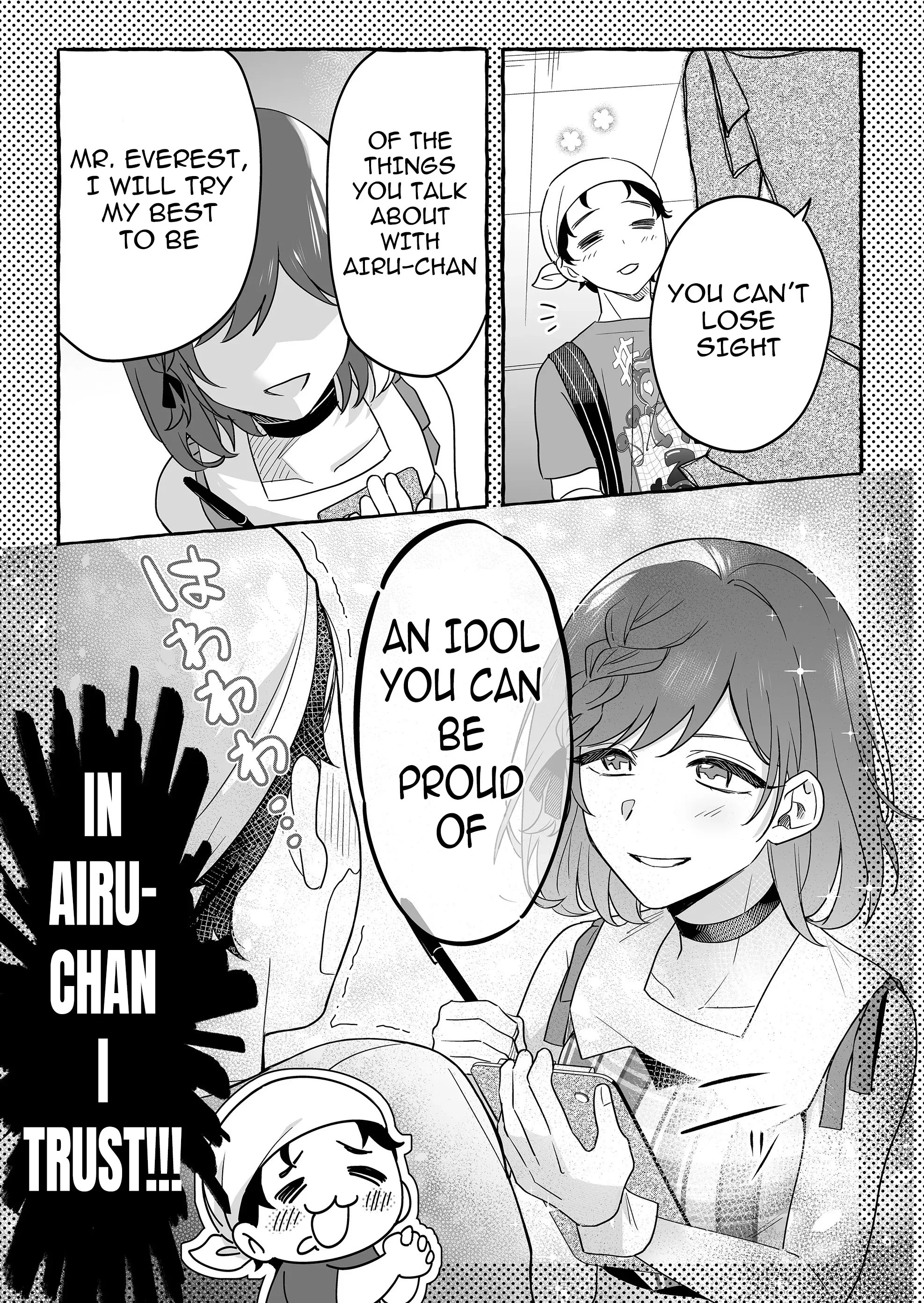 Damedol to Sekai ni Hitori Dake no Fan Chapter 23 - Page 13