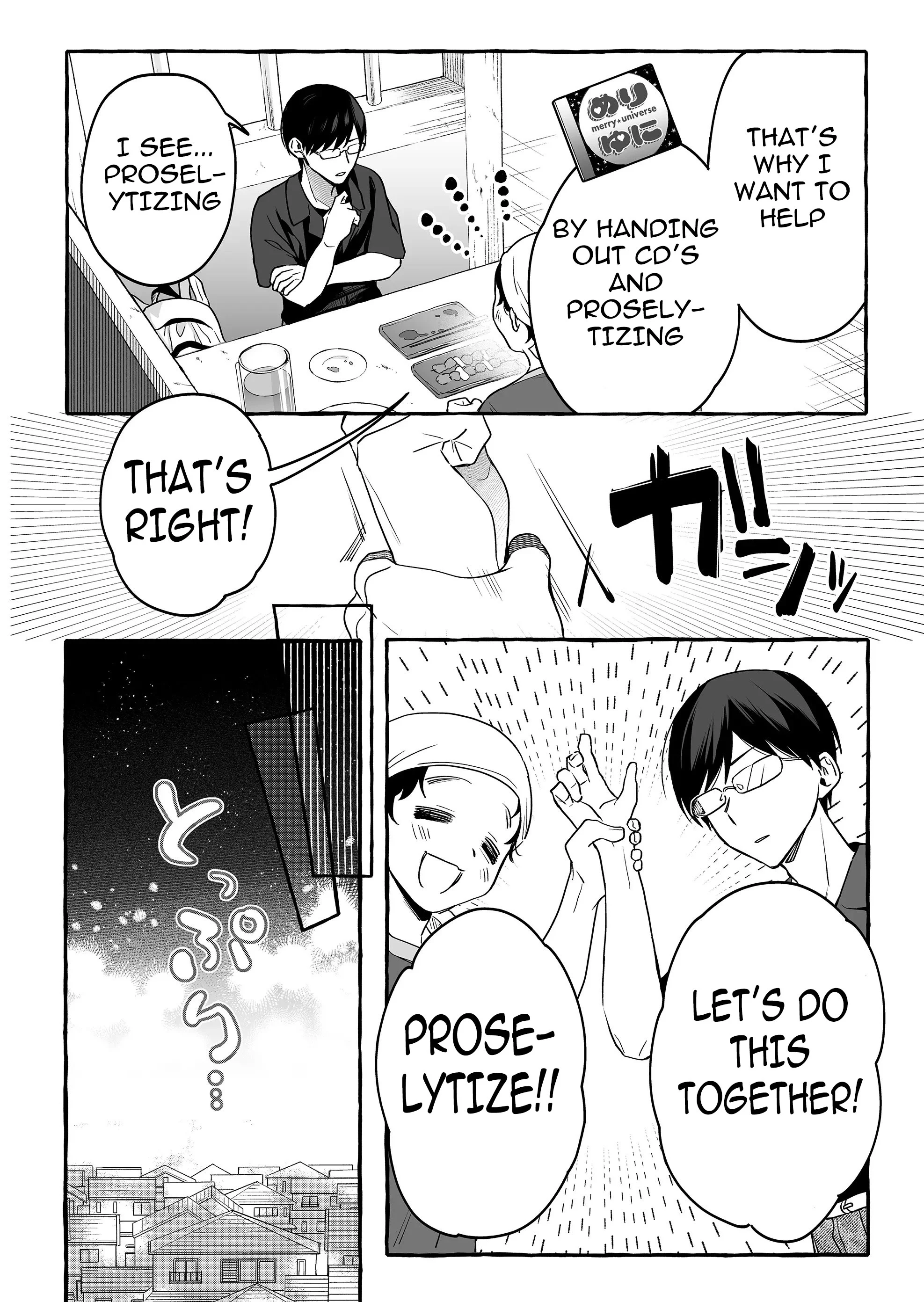 Damedol to Sekai ni Hitori Dake no Fan Chapter 23 - Page 14