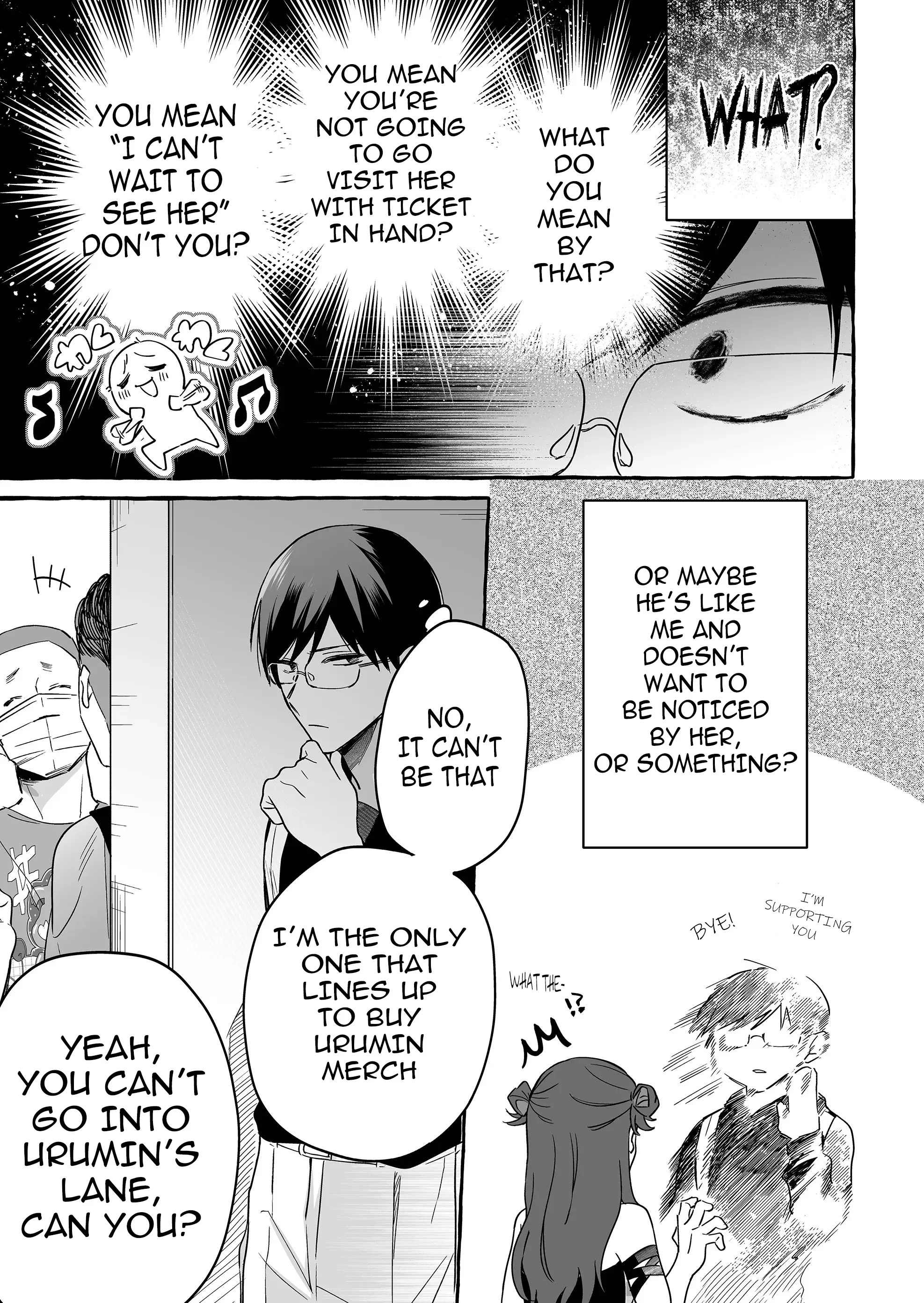 Damedol to Sekai ni Hitori Dake no Fan Chapter 23 - Page 3