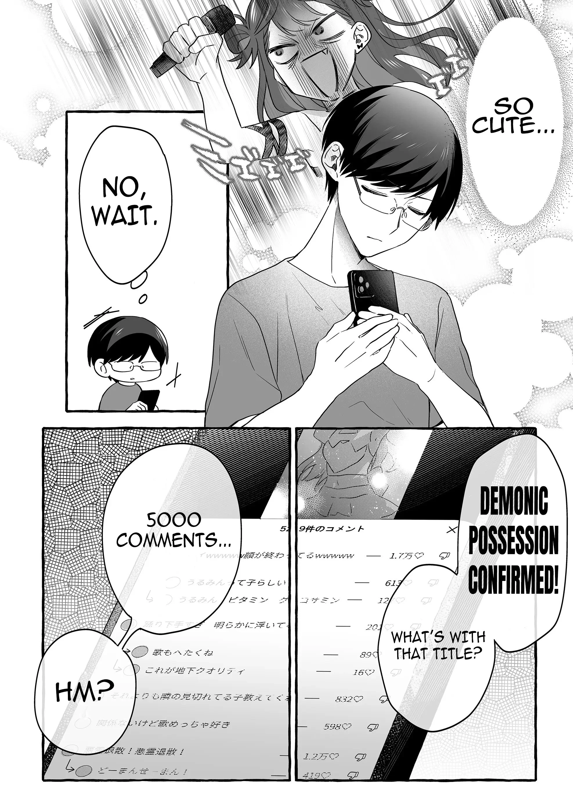 Damedol to Sekai ni Hitori Dake no Fan Chapter 24 - Page 2