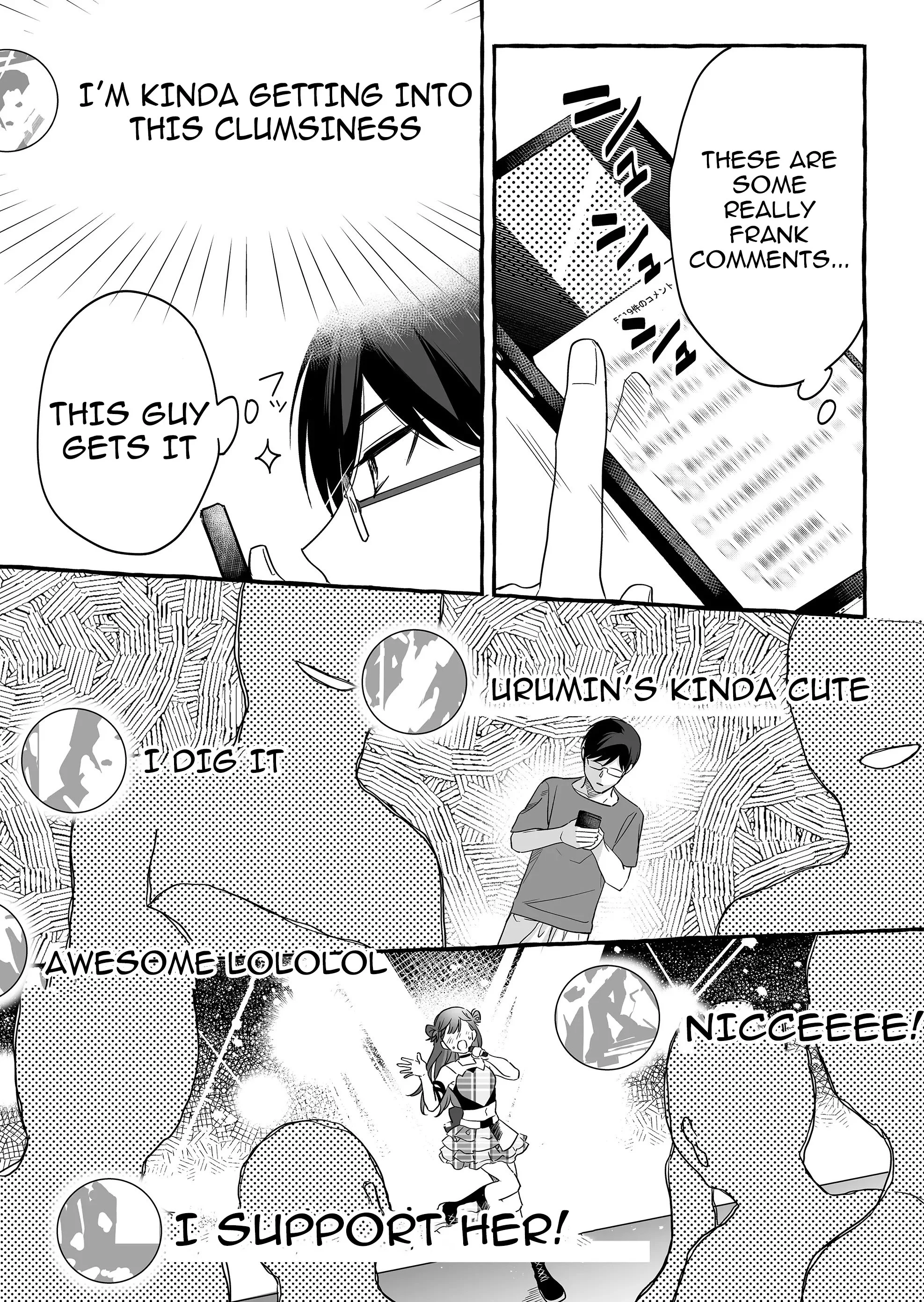 Damedol to Sekai ni Hitori Dake no Fan Chapter 24 - Page 4
