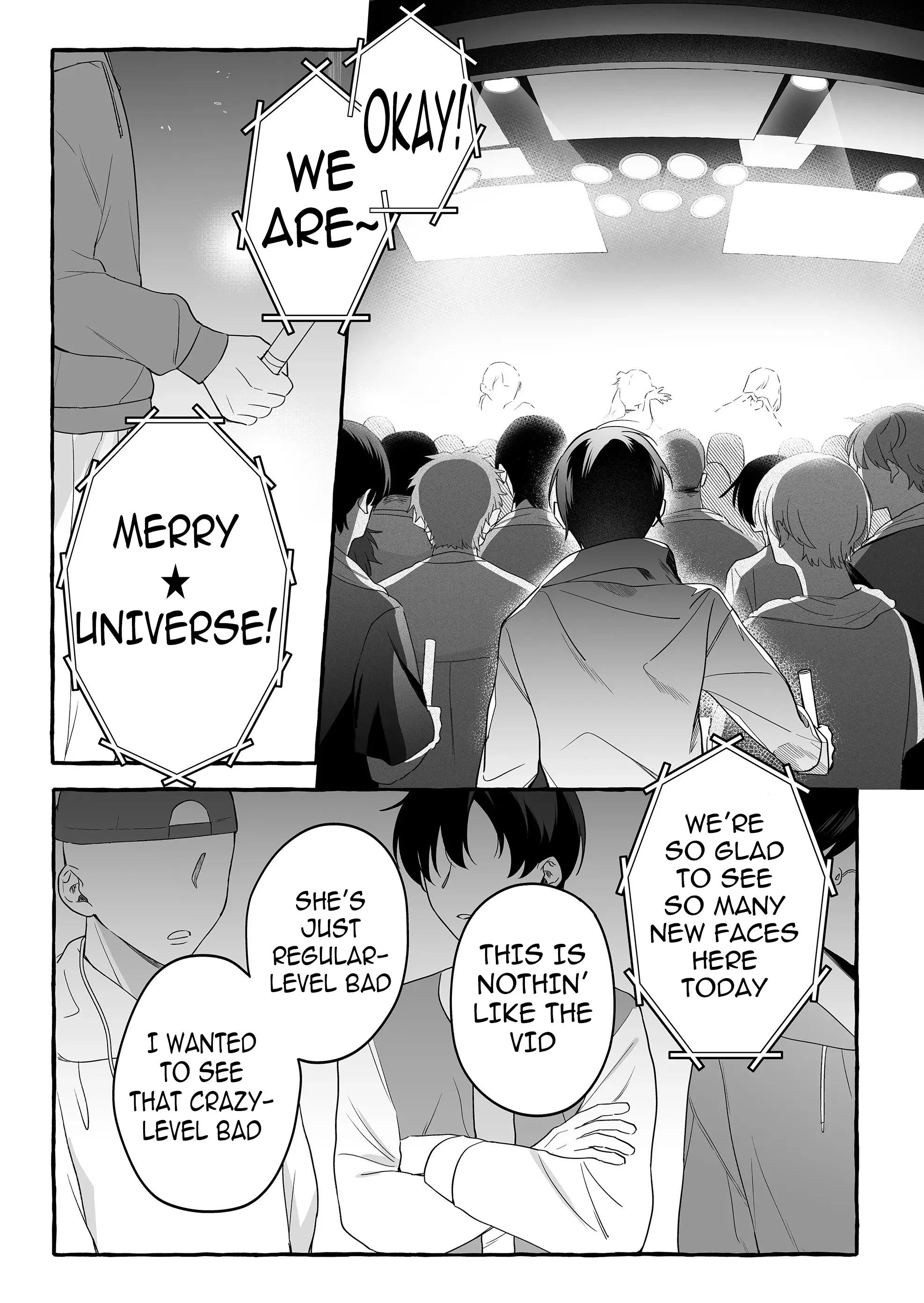 Damedol to Sekai ni Hitori Dake no Fan Chapter 25 - Page 13
