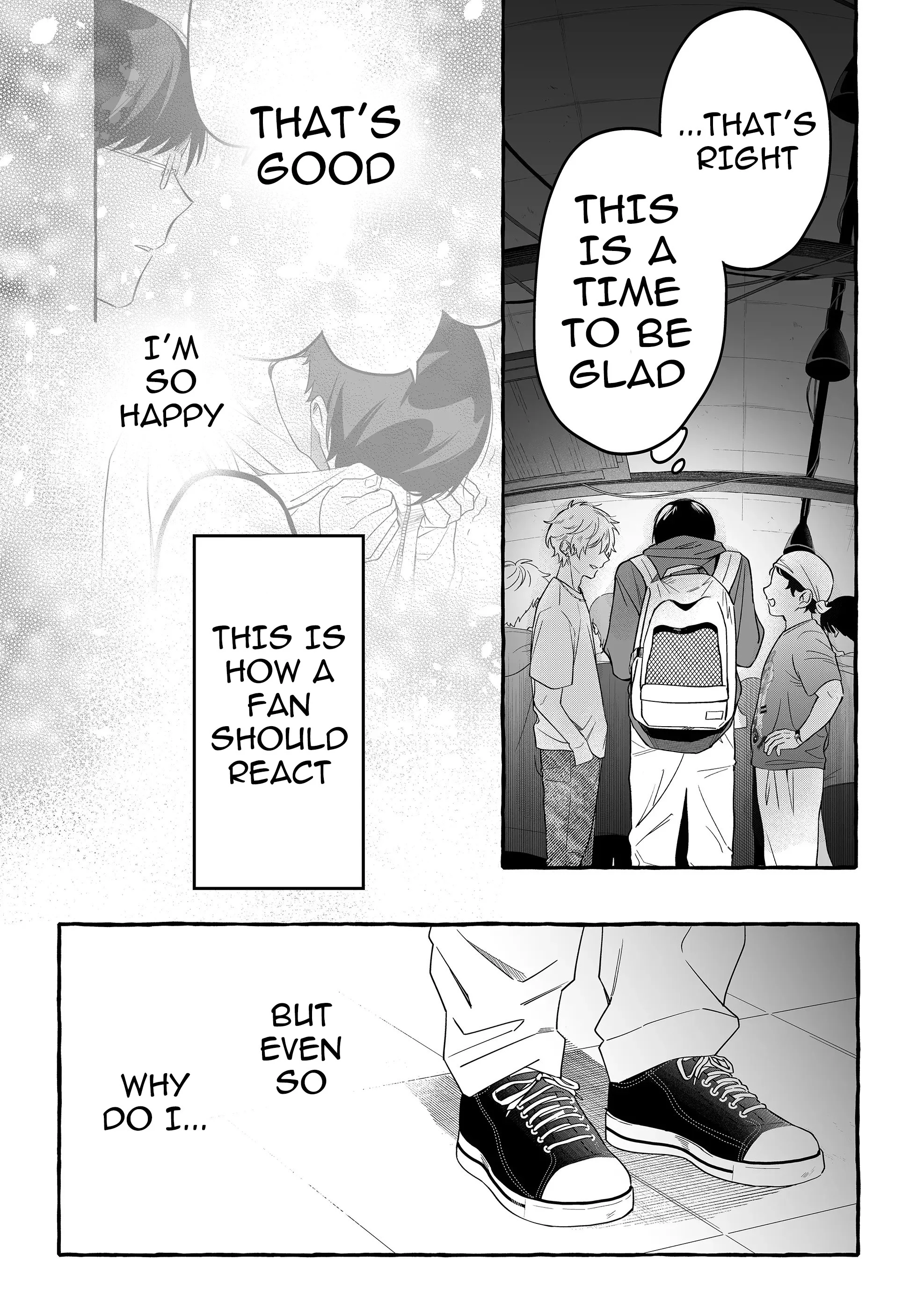 Damedol to Sekai ni Hitori Dake no Fan Chapter 25 - Page 7