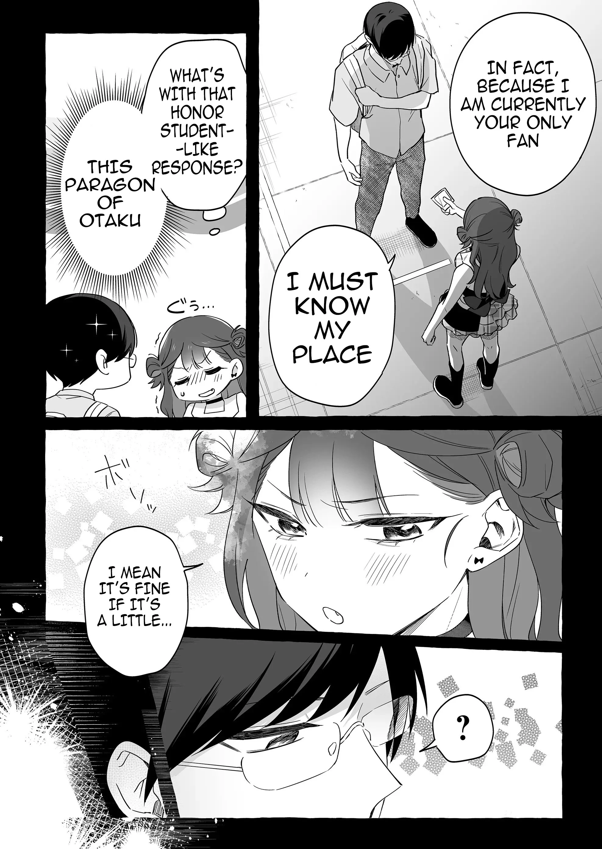 Damedol to Sekai ni Hitori Dake no Fan Chapter 26 - Page 4