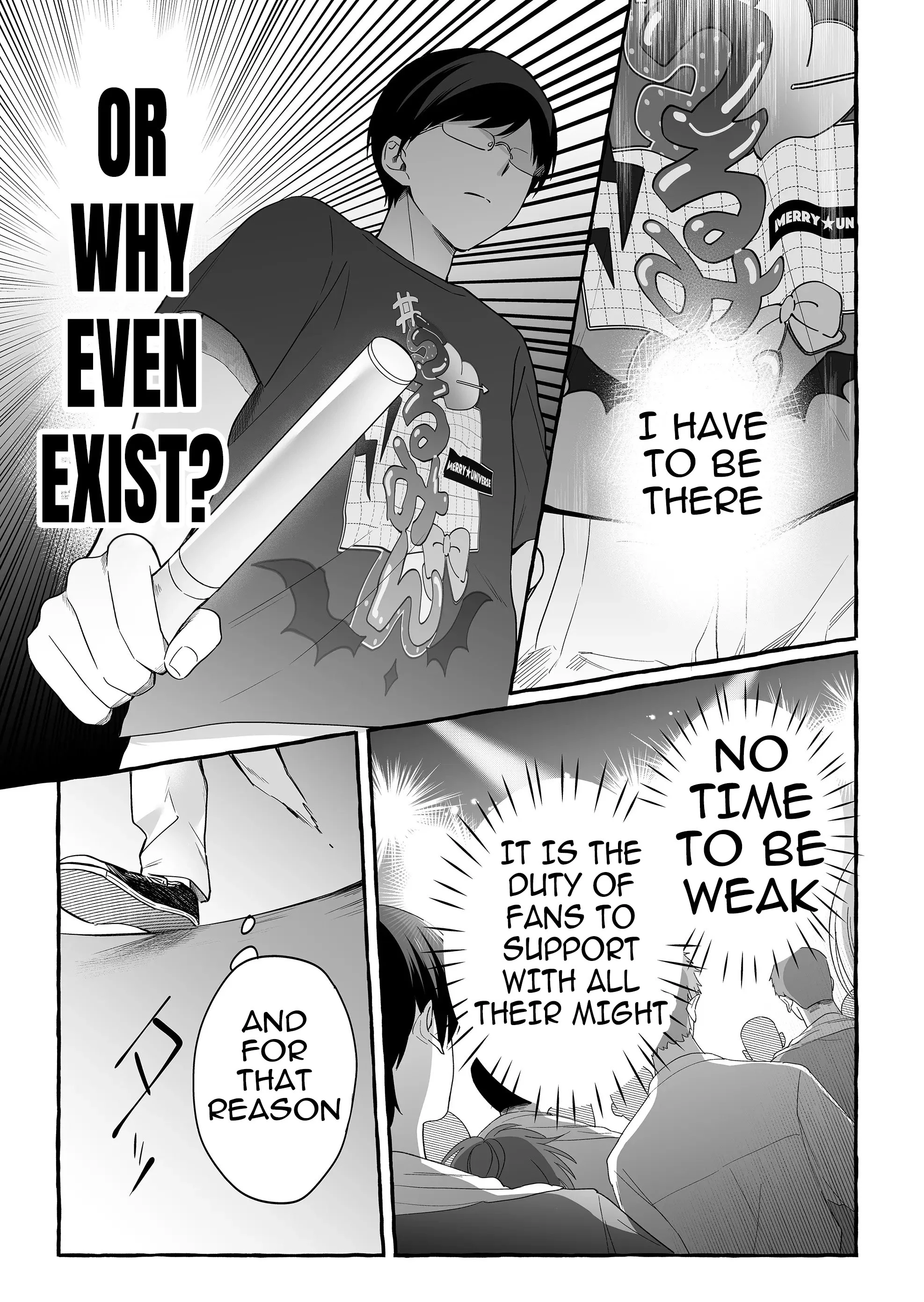 Damedol to Sekai ni Hitori Dake no Fan Chapter 26 - Page 5
