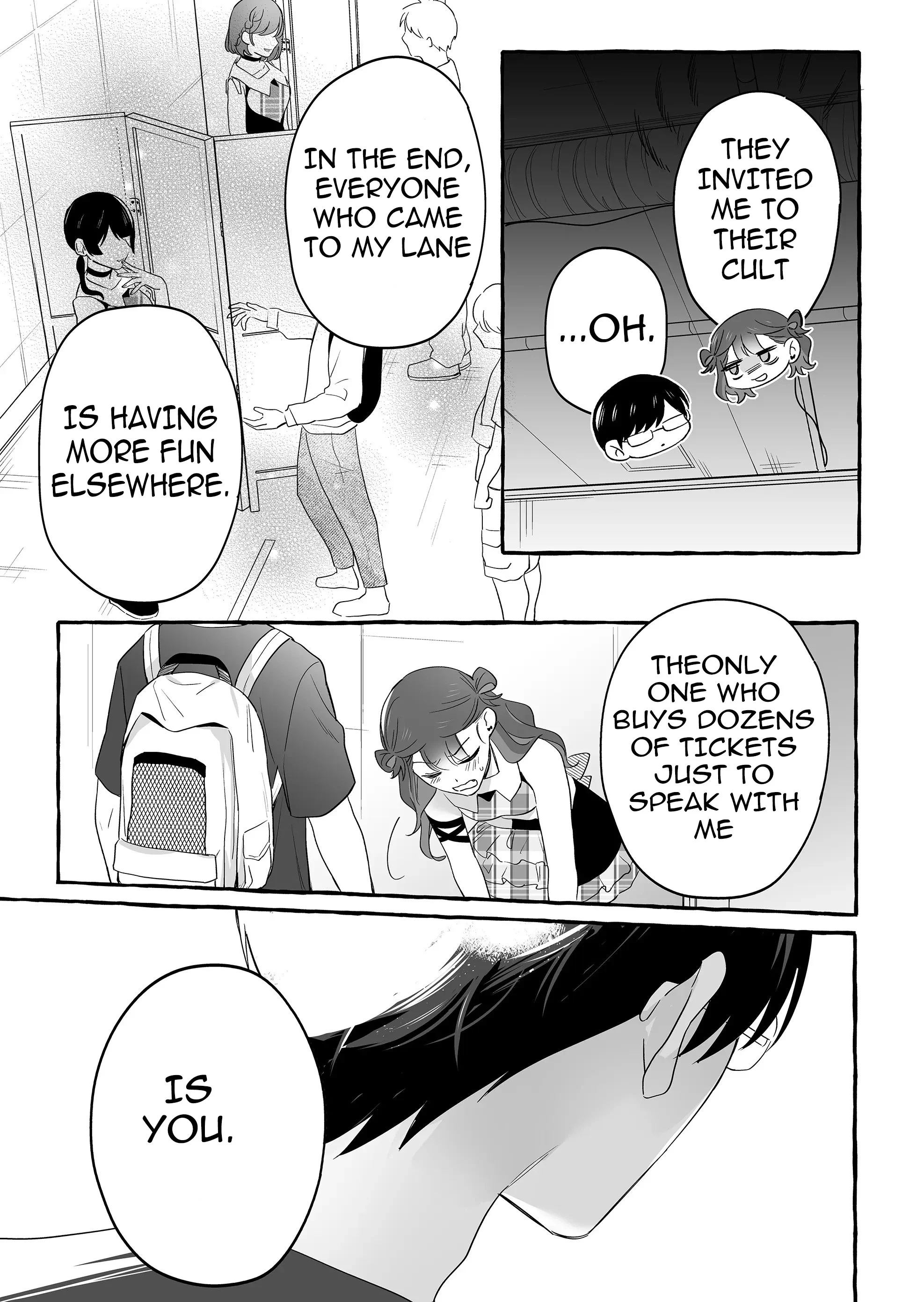 Damedol to Sekai ni Hitori Dake no Fan Chapter 27 - Page 15