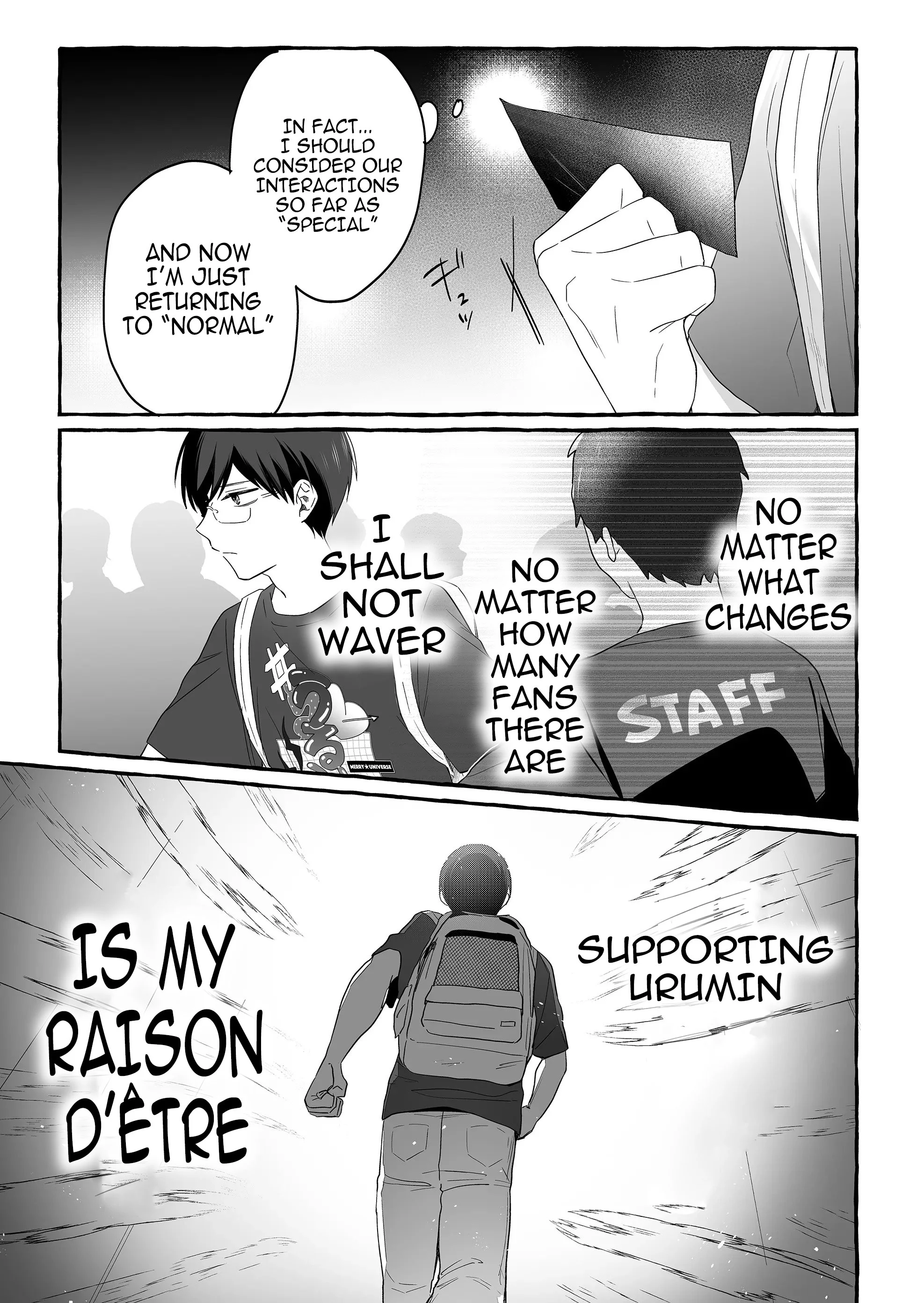 Damedol to Sekai ni Hitori Dake no Fan Chapter 27 - Page 7