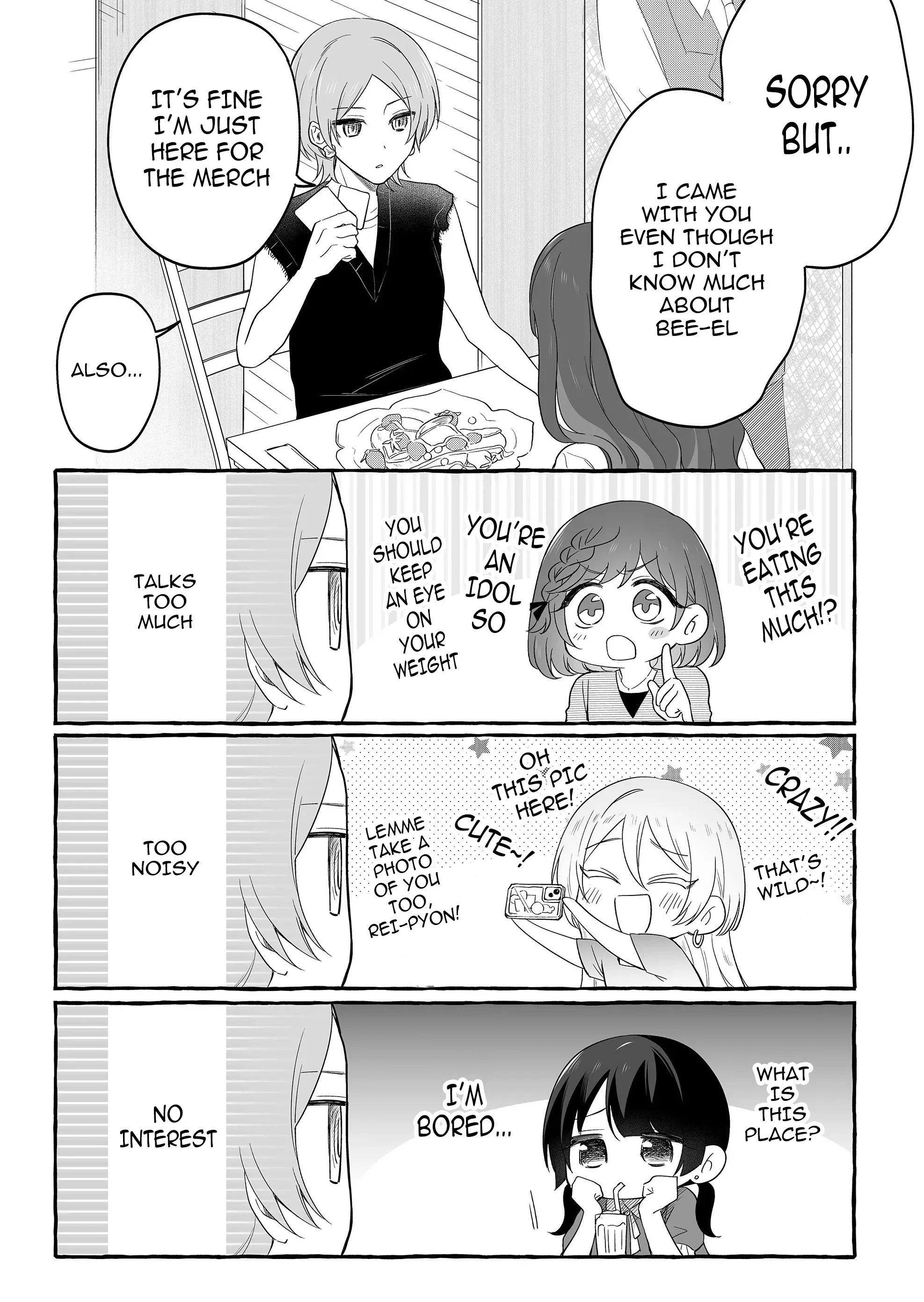 Damedol to Sekai ni Hitori Dake no Fan Chapter 28 - Page 5