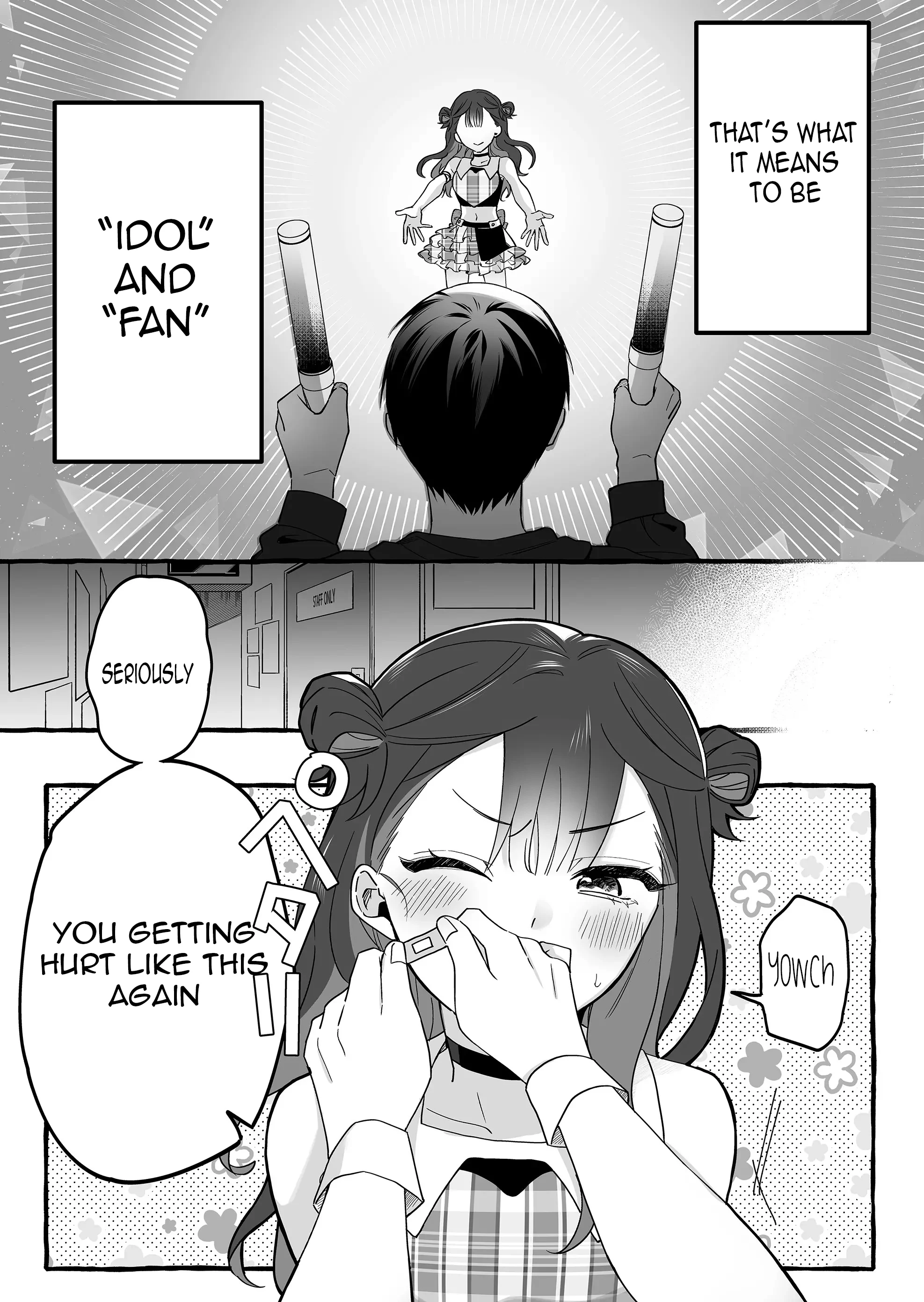 Damedol to Sekai ni Hitori Dake no Fan Chapter 3 - Page 6