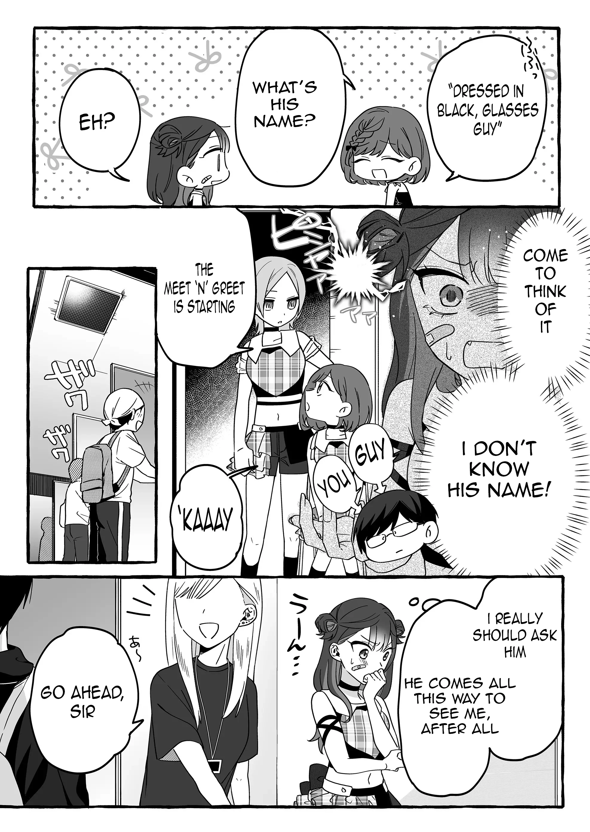 Damedol to Sekai ni Hitori Dake no Fan Chapter 3 - Page 8