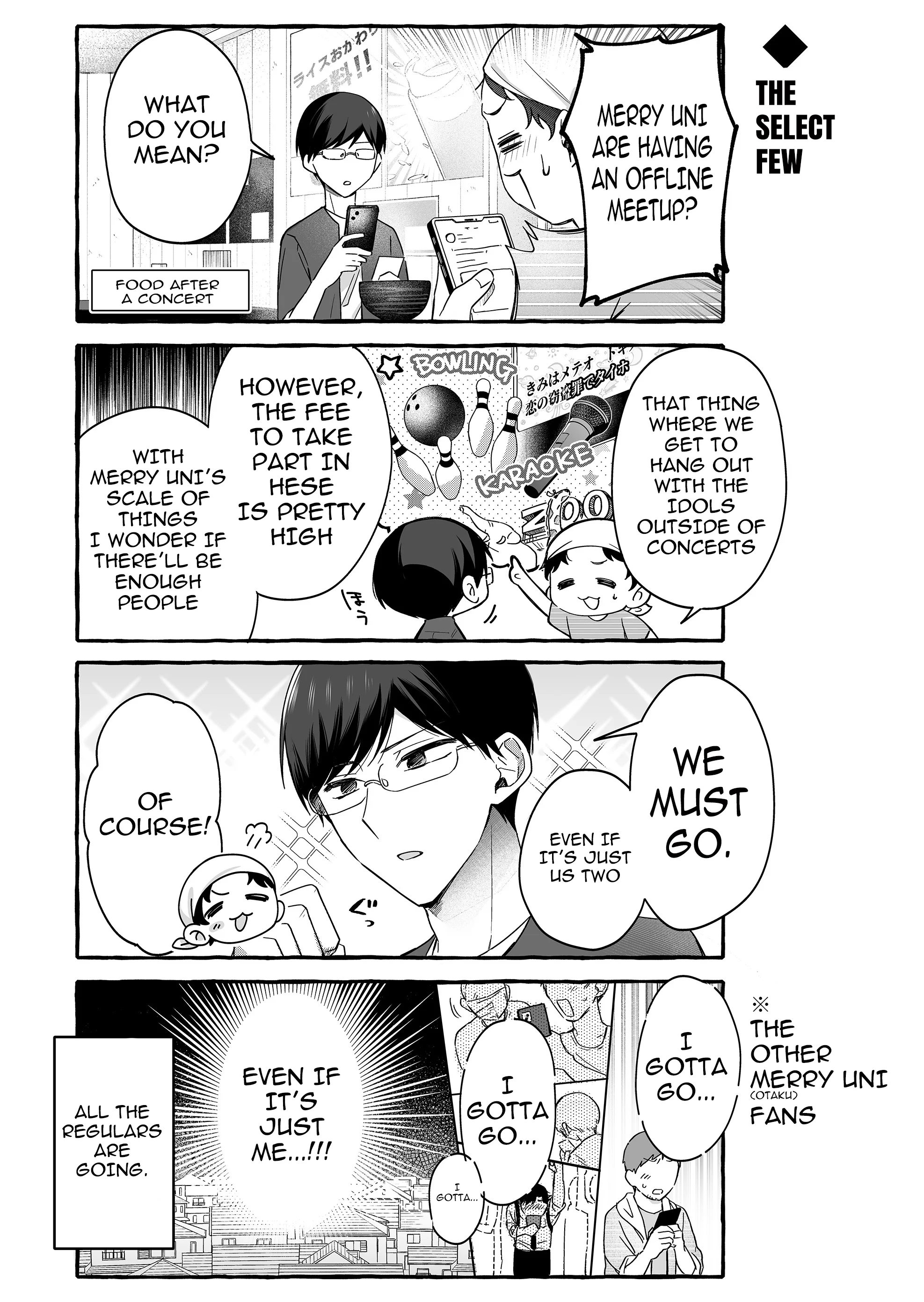 Damedol to Sekai ni Hitori Dake no Fan Chapter 36 - Page 3